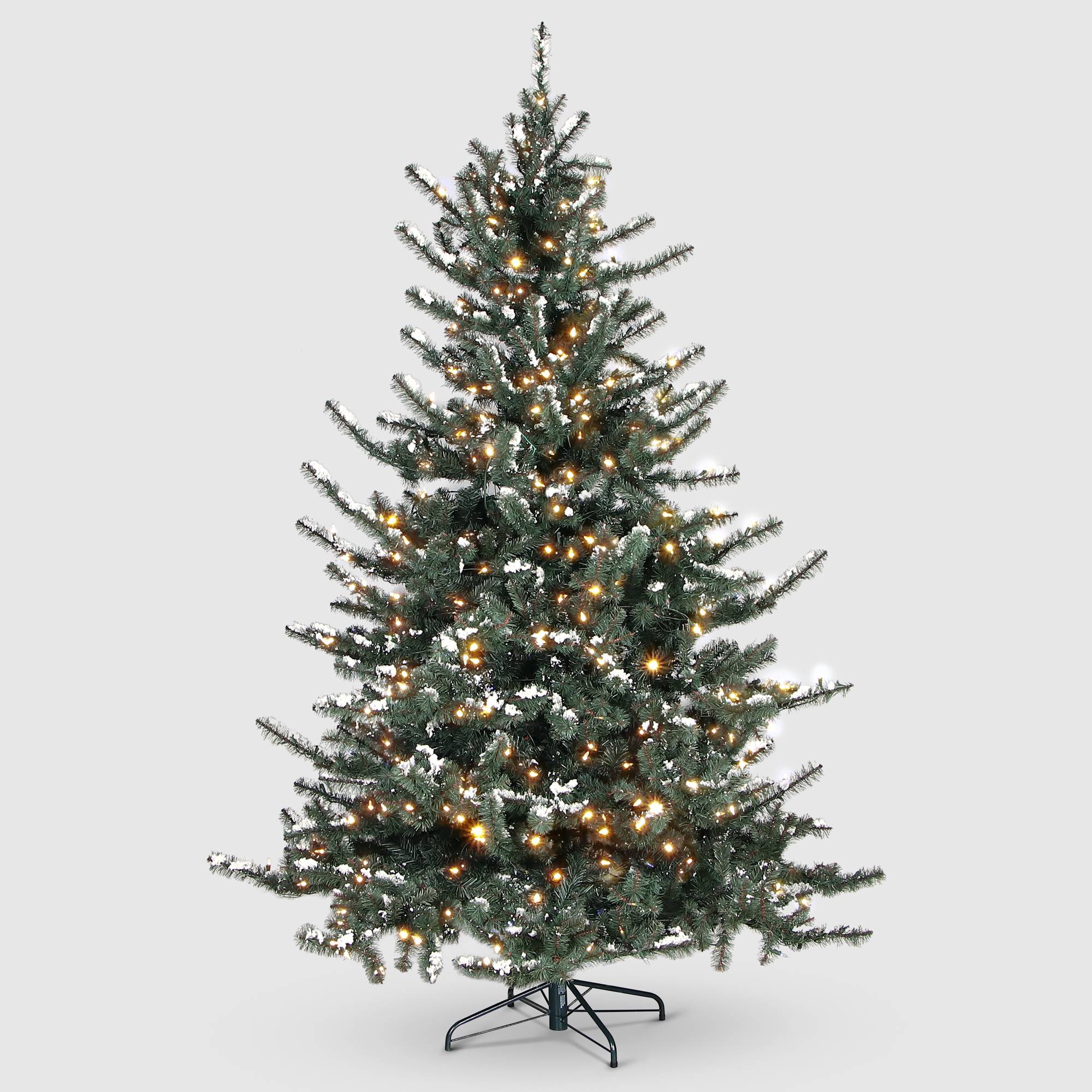 Елка новогодняя Polygroup snowy Ashland spruce 228 см, цвет зеленый - фото 1