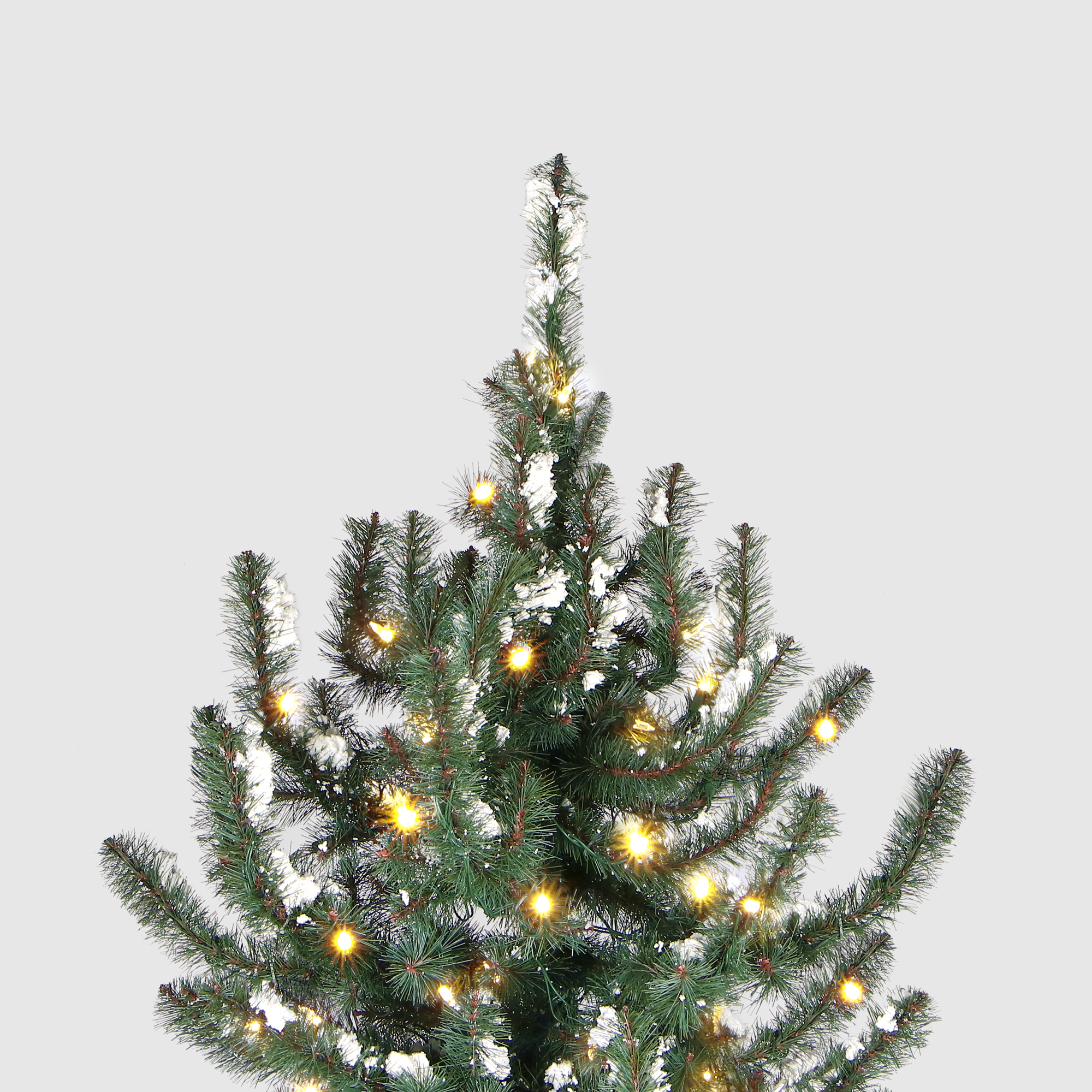 Елка новогодняя Polygroup snowy Ashland spruce 228 см, цвет зеленый - фото 4