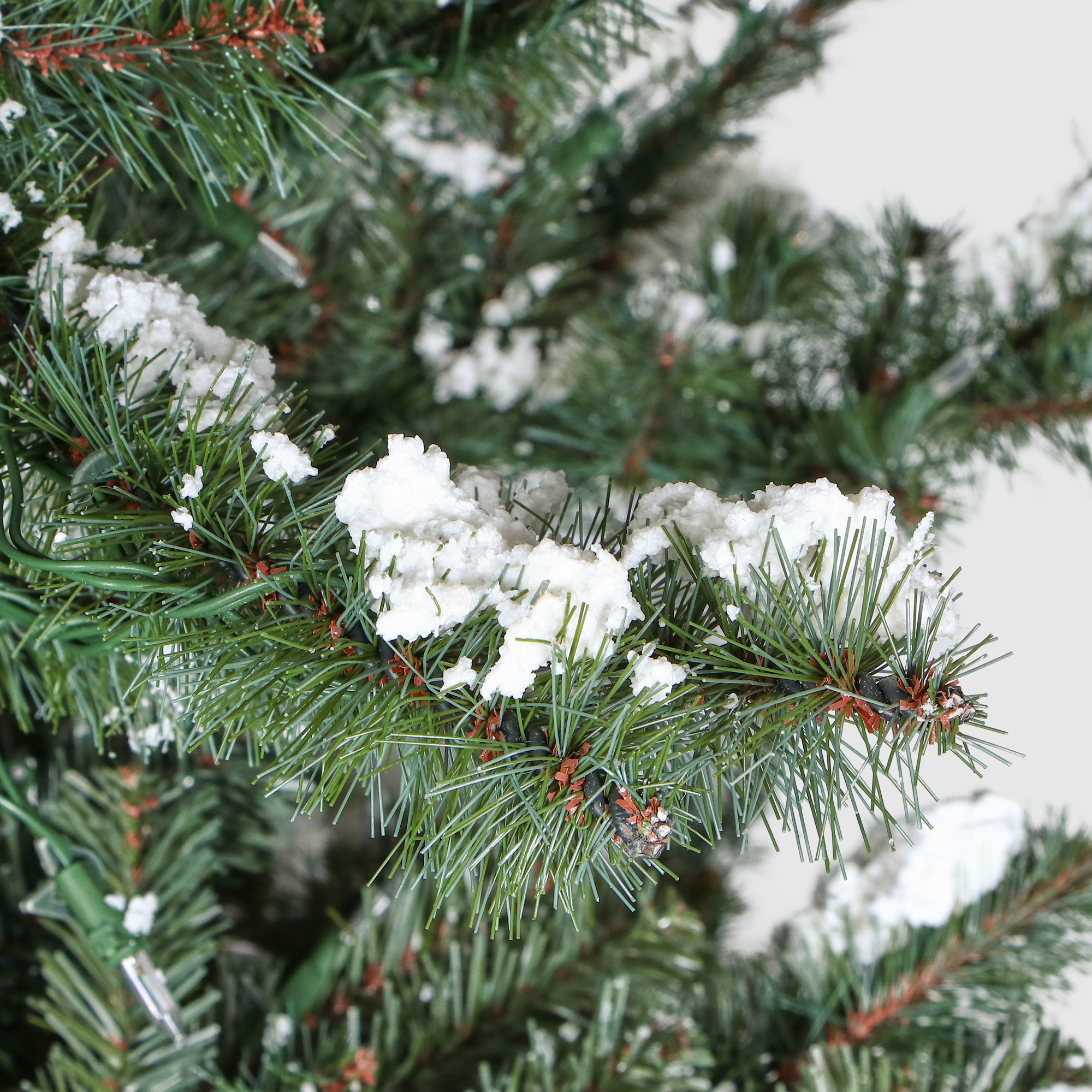 Елка новогодняя Polygroup snowy Ashland spruce 228 см, цвет зеленый - фото 5