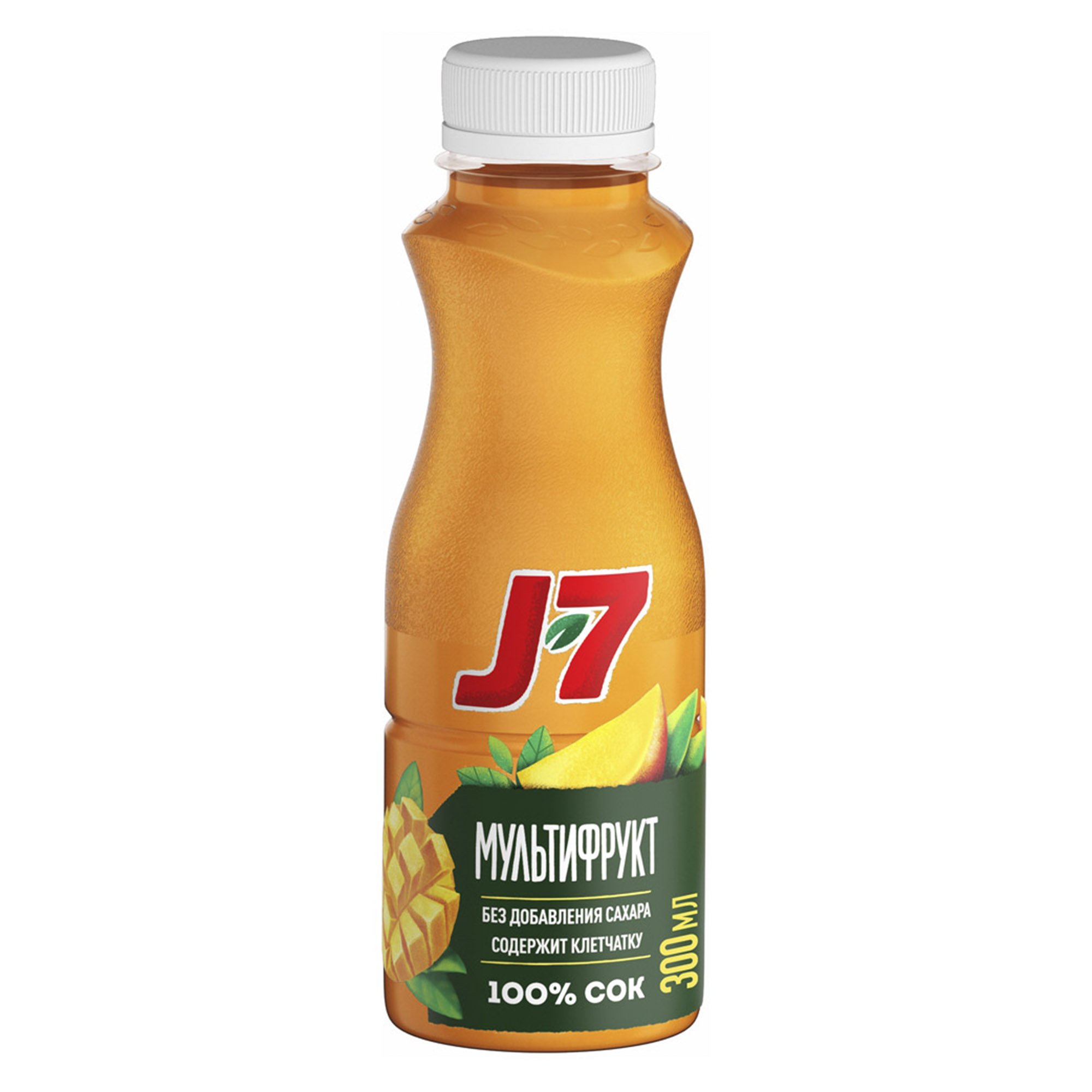 Сок J7 Мультифрукт с мякотью 300 мл сок j7 апельсин с мякотью 0 97 л