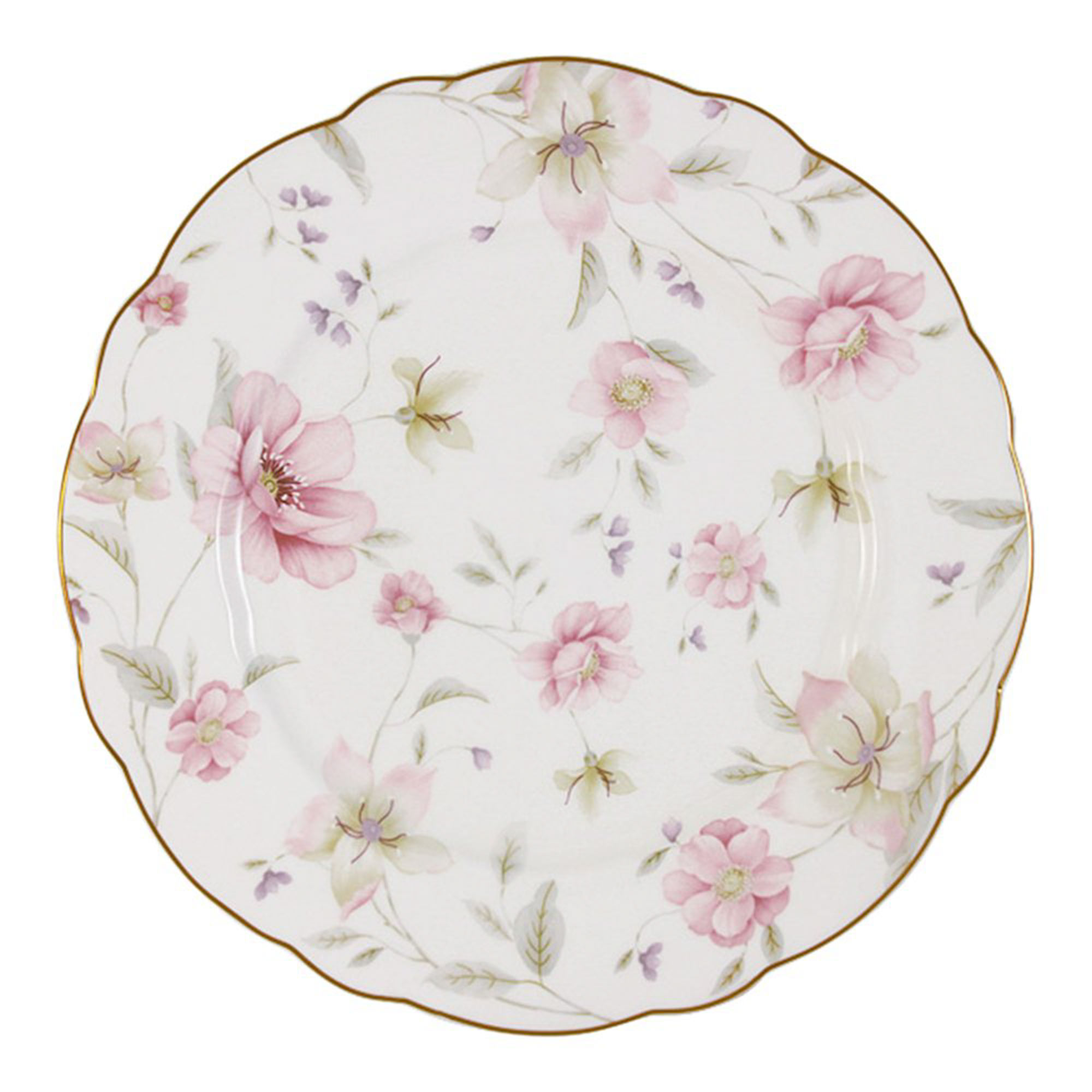 Тарелка обеденная Anna Lafarg Розовый танец 26,5 см тарелка la rose des sables розовый лабиринт 27 см