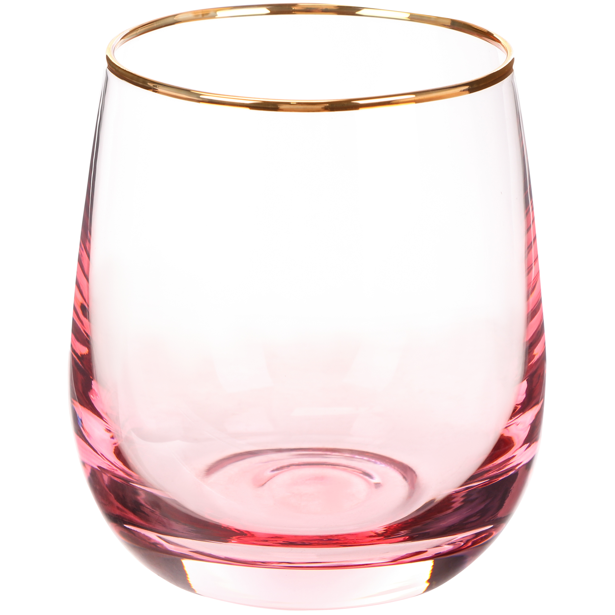 Набор стаканов FLW Gradient розовый 350 мл 4 шт - фото 1