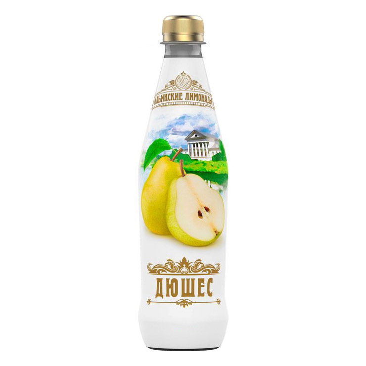 Напиток газированный Ильинские лимонады Дюшес, 0,48 л газированный напиток алазани дюшес 0 5 л