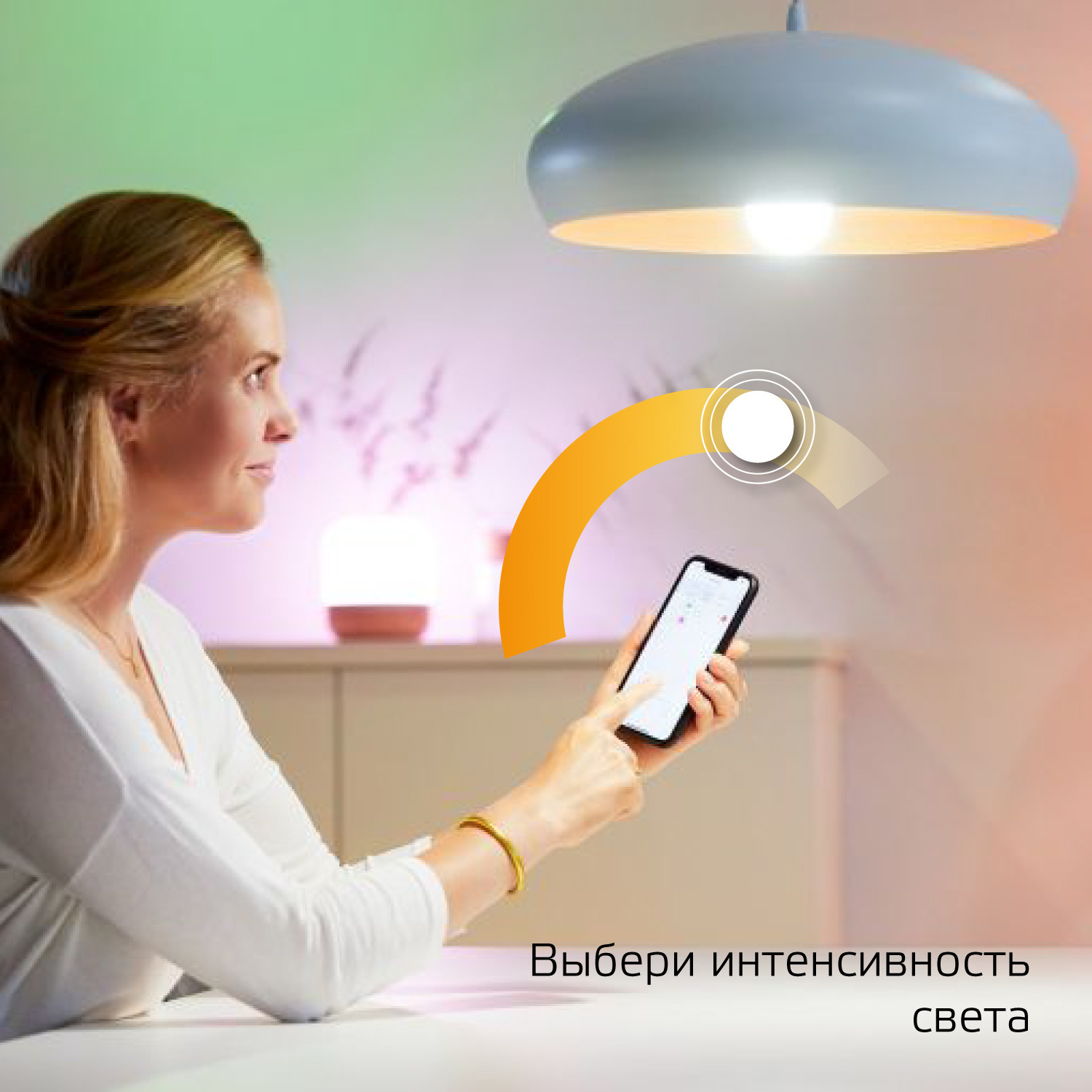 фото Умная wi-fi лампочка gauss smart home а60 8,5w 806лм e27, управление голосом/смартфоном, диммируемая