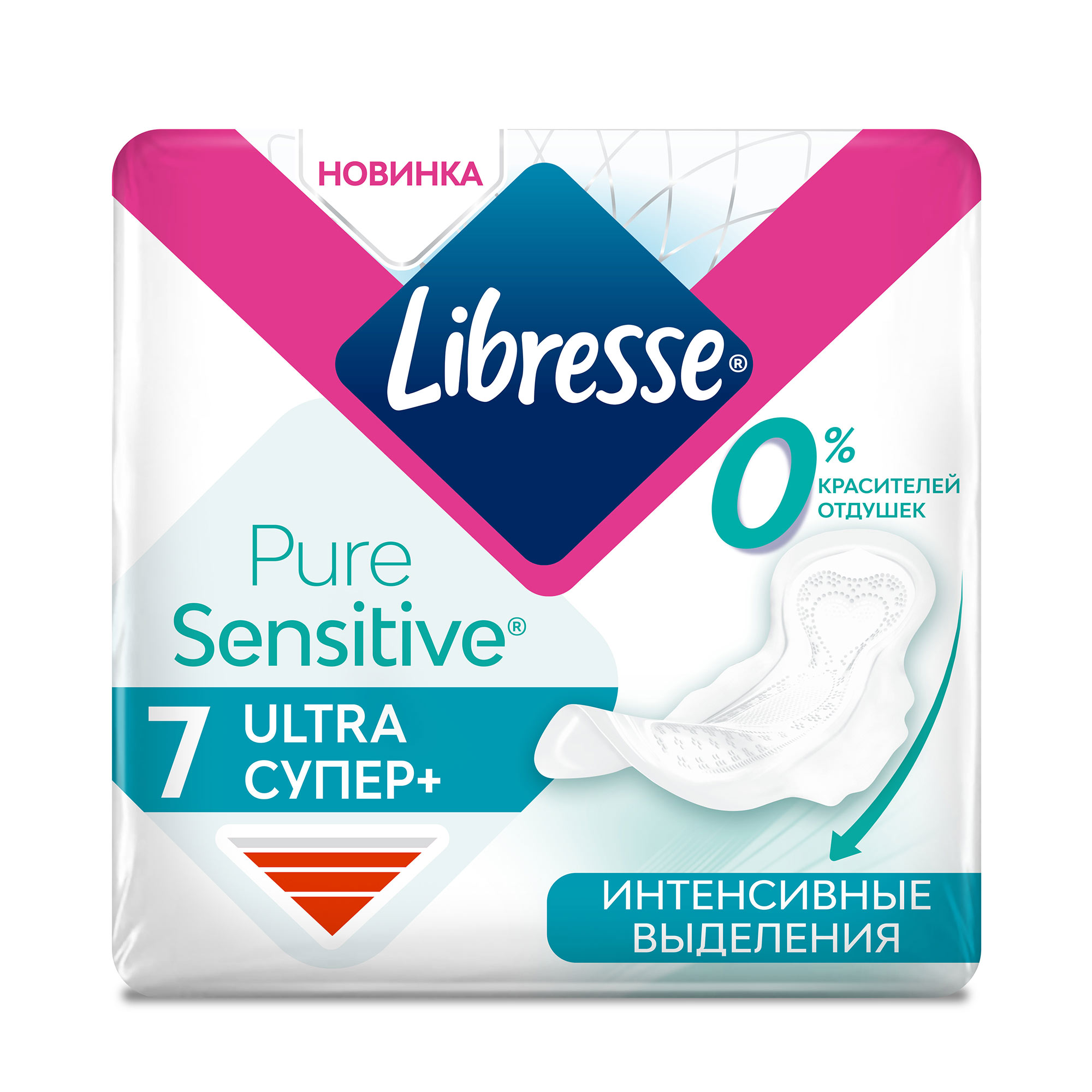 Гигиенические прокладки Libresse Ultra Pure Sensitive Супер 7 шт