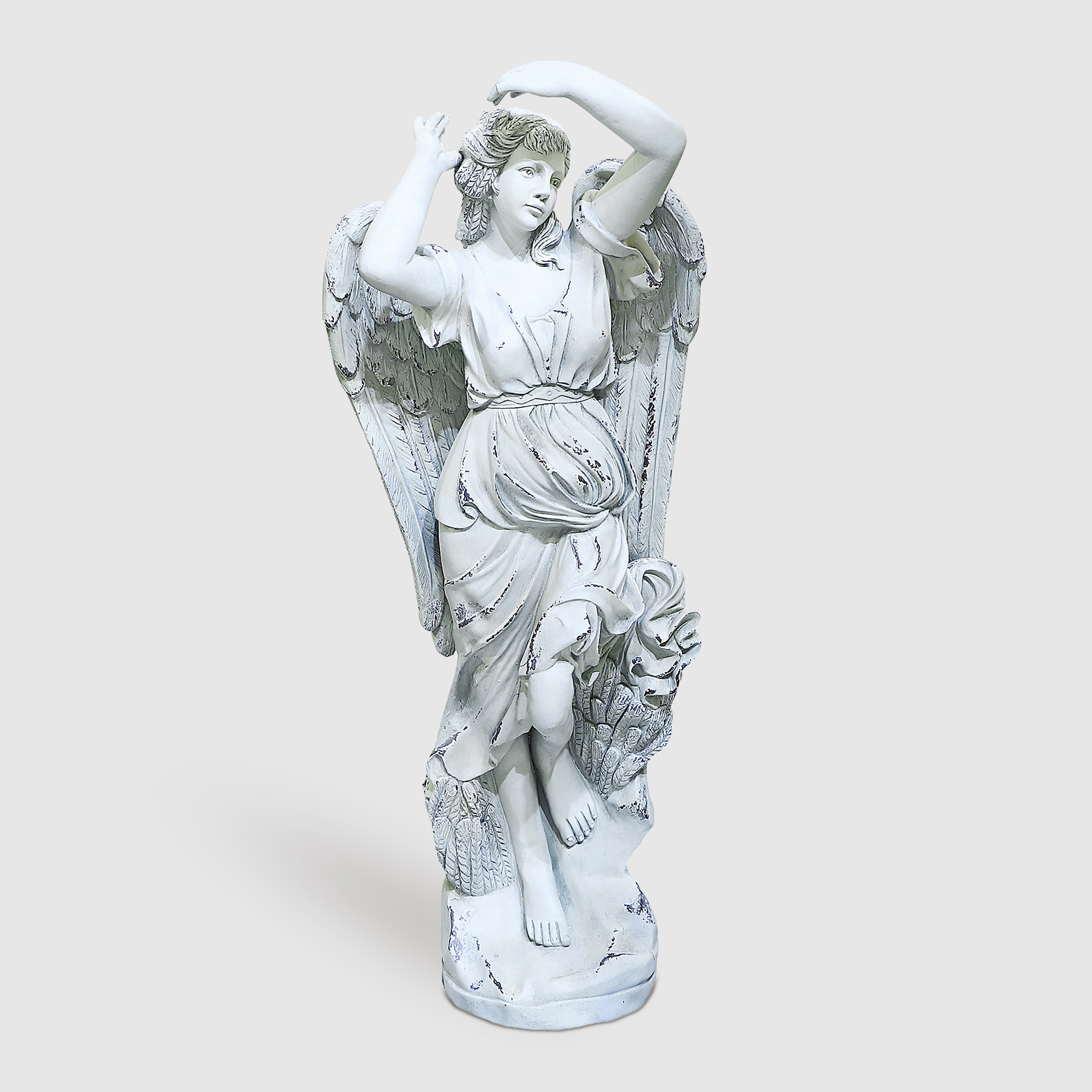 Фигура садовая Shimmer arts Ангел 60х46х160 см