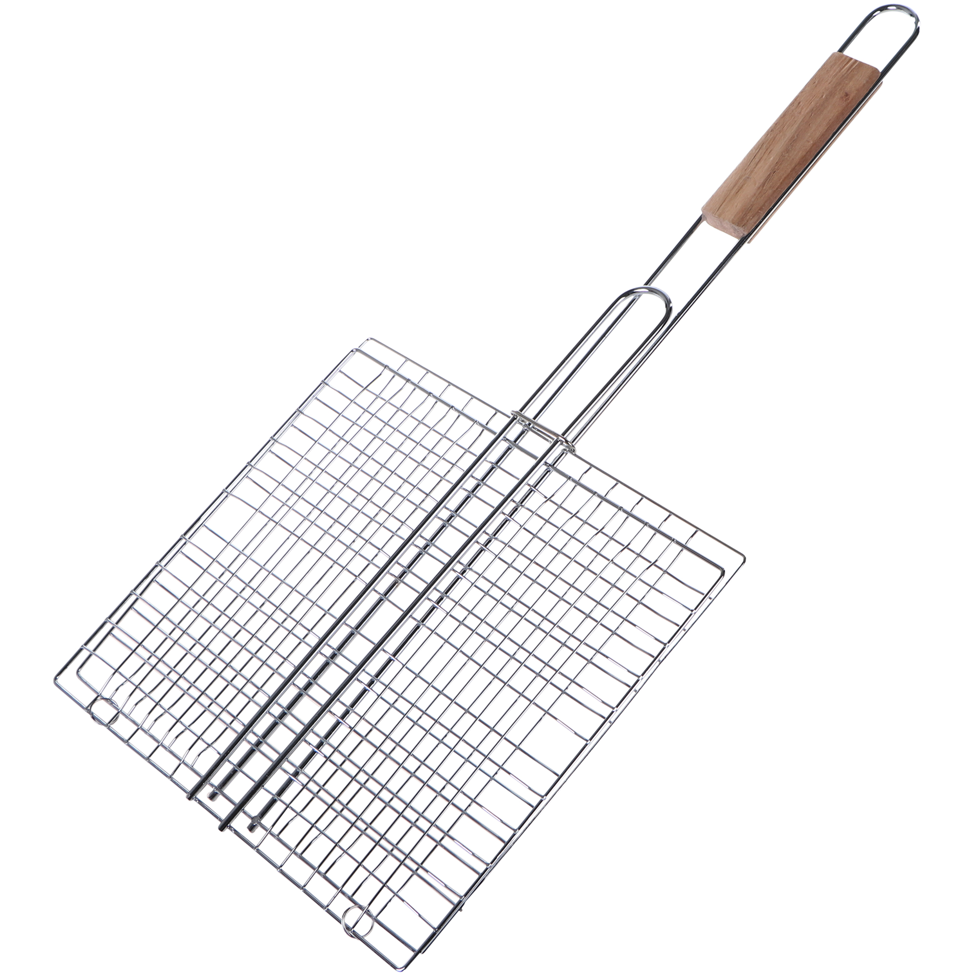Решётка для гриля Keyo деревянная ручка 55x22x27 см лопатка для гриля keyo 44х10х2 5 см