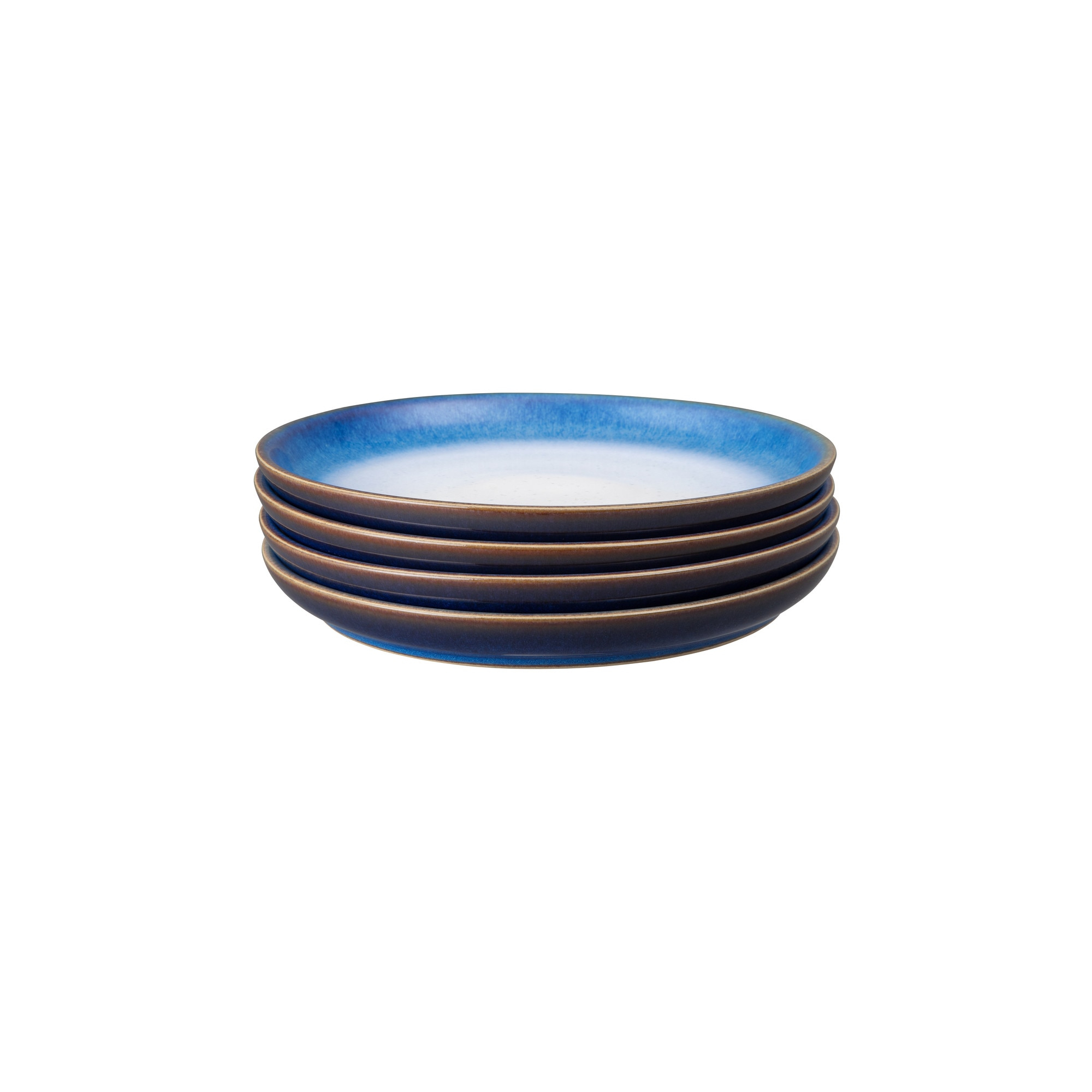 Набор тарелок Denby Blue Haze 17 см 4 шт ethereal blue чайно кофейный на 6 персон
