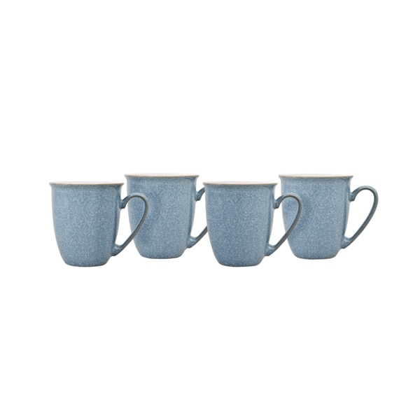 Набор кружек Denby Elements 330 мл 4 шт набор салатников top art studio империал 15 см 2 шт небесный ванильный