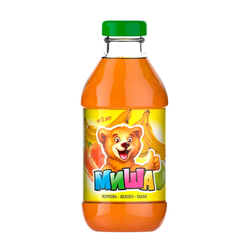 Нектар Миша  Морковь-яблоко-банан 330 мл