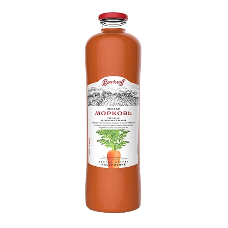 Нектар Barinoff Морковь с мякотью 1 л
