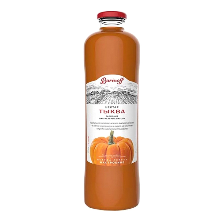 Нектар Barinoff Тыква с мякотью 1 л