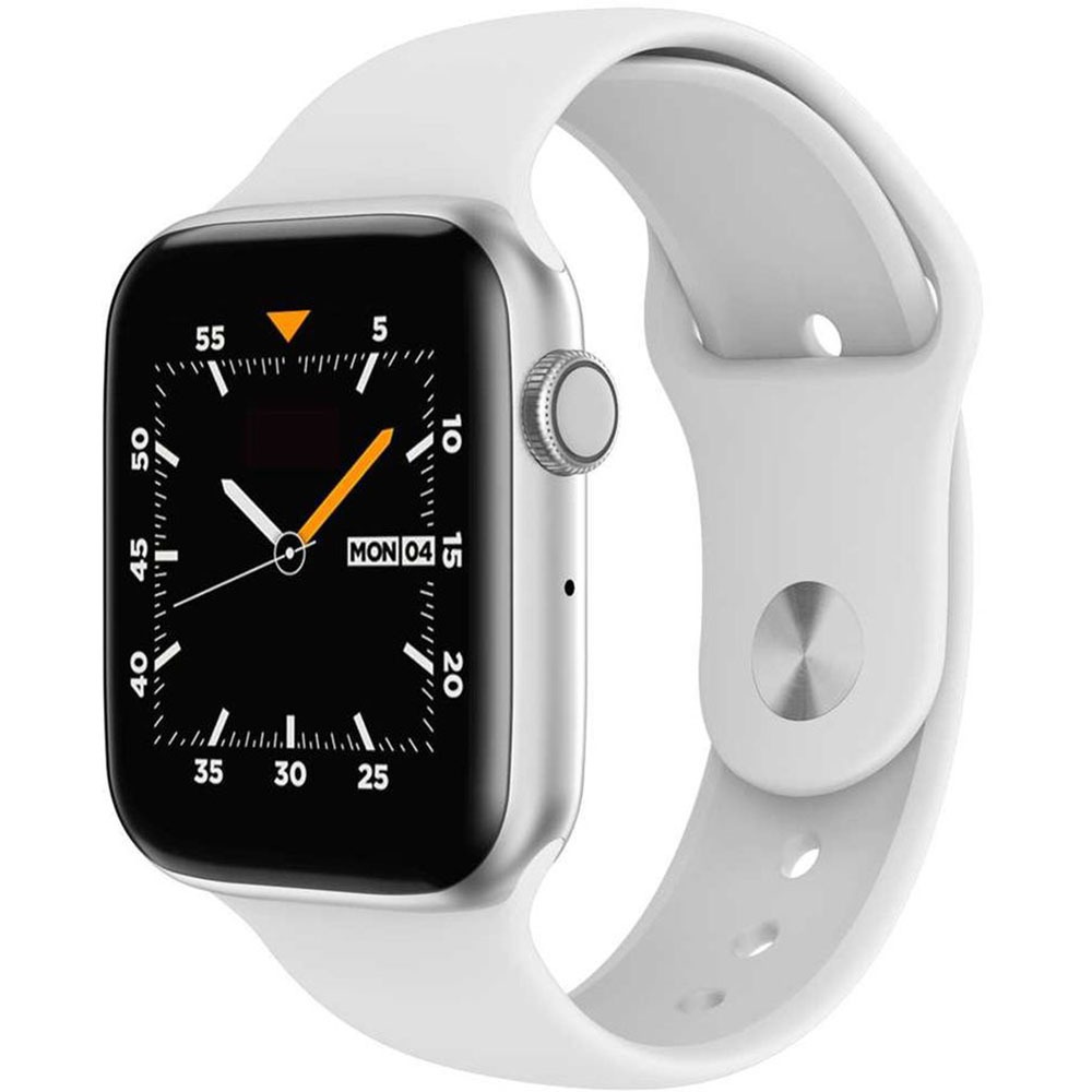 Часы sport sw 4c. Apple watch 41 mm White Sport Band s/m. Эппл вотч круглые. Макет Эппл вотч 40 мм. Белый силиконовый ремешок для смарт часов.