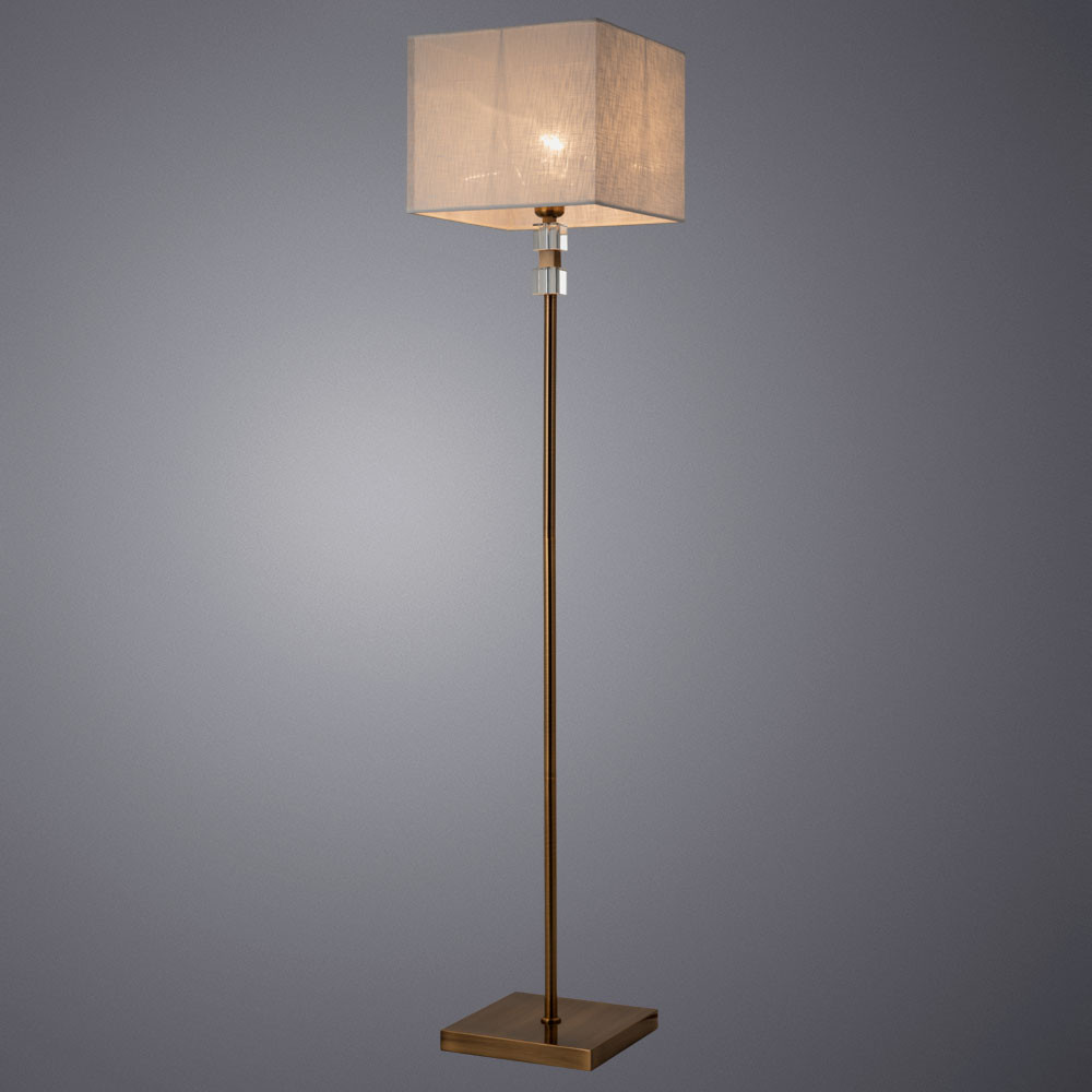 Торшер Arte lamp a5896pn-1pb, цвет полированная медь - фото 2