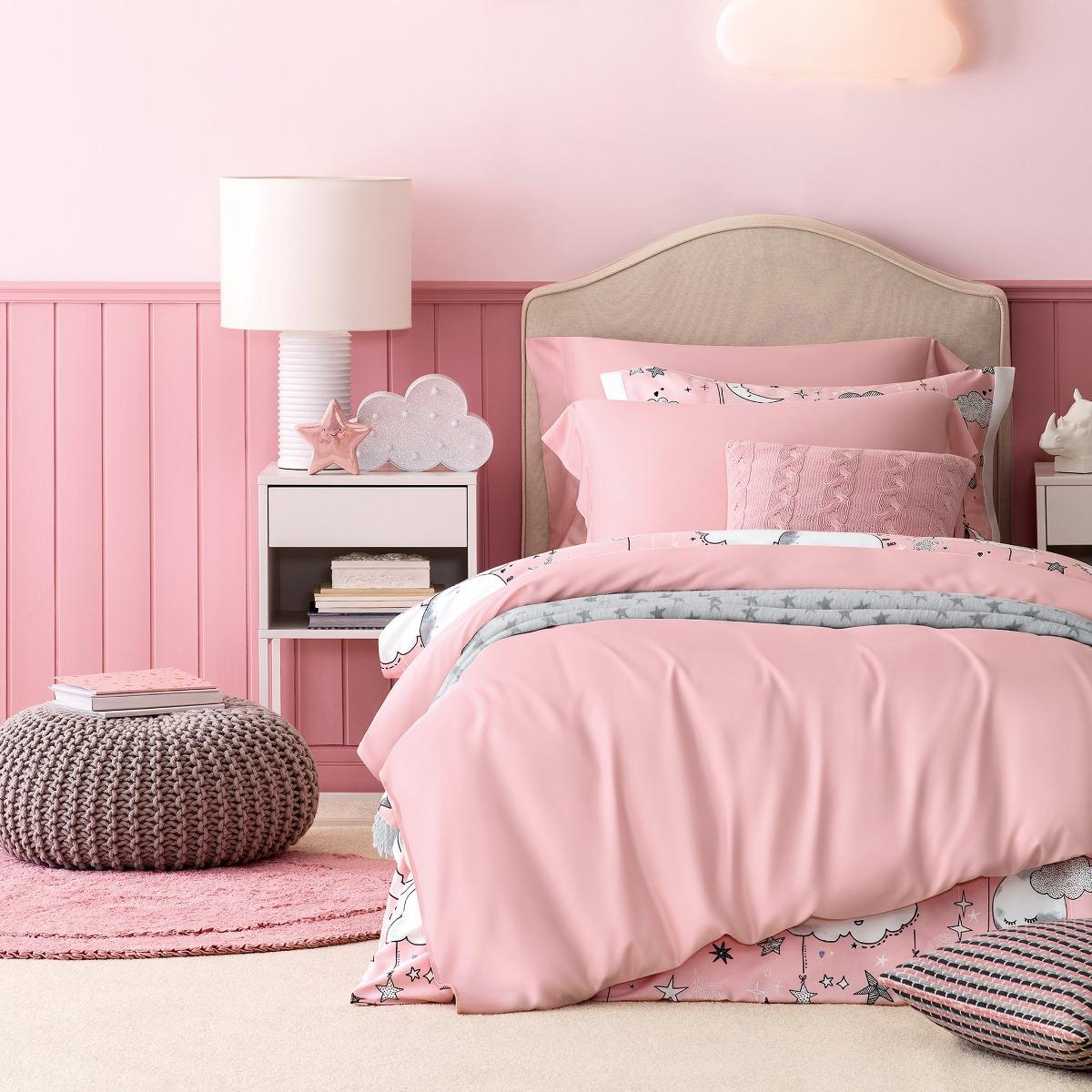 фото Комплект постельного белья kids by togas сенса розовый детский
