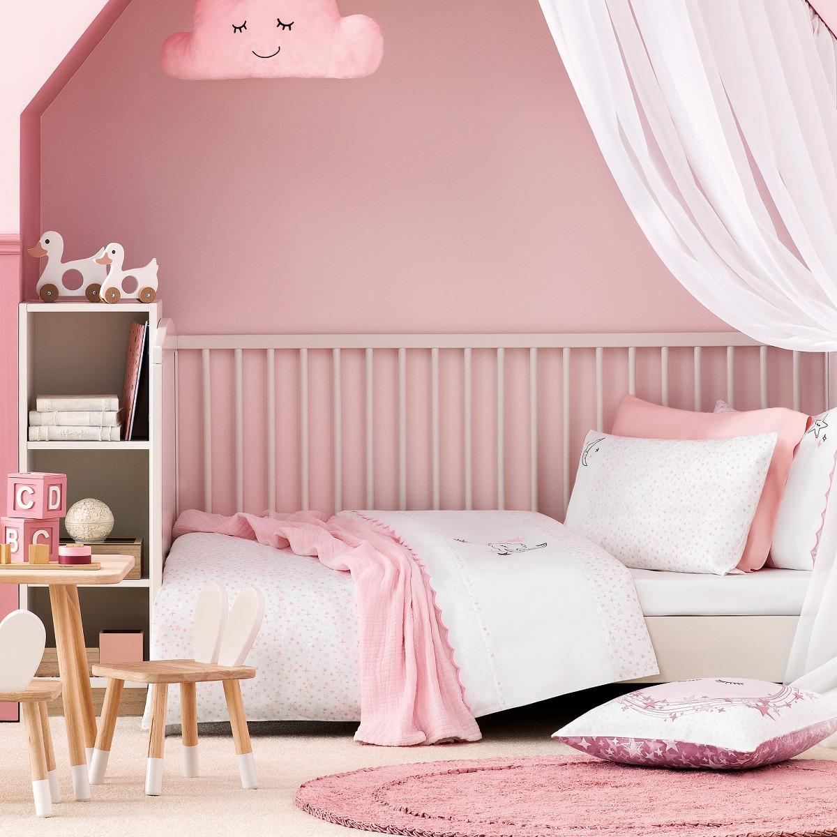 Комплект постельного белья Kids by togas Трейси розовый детский