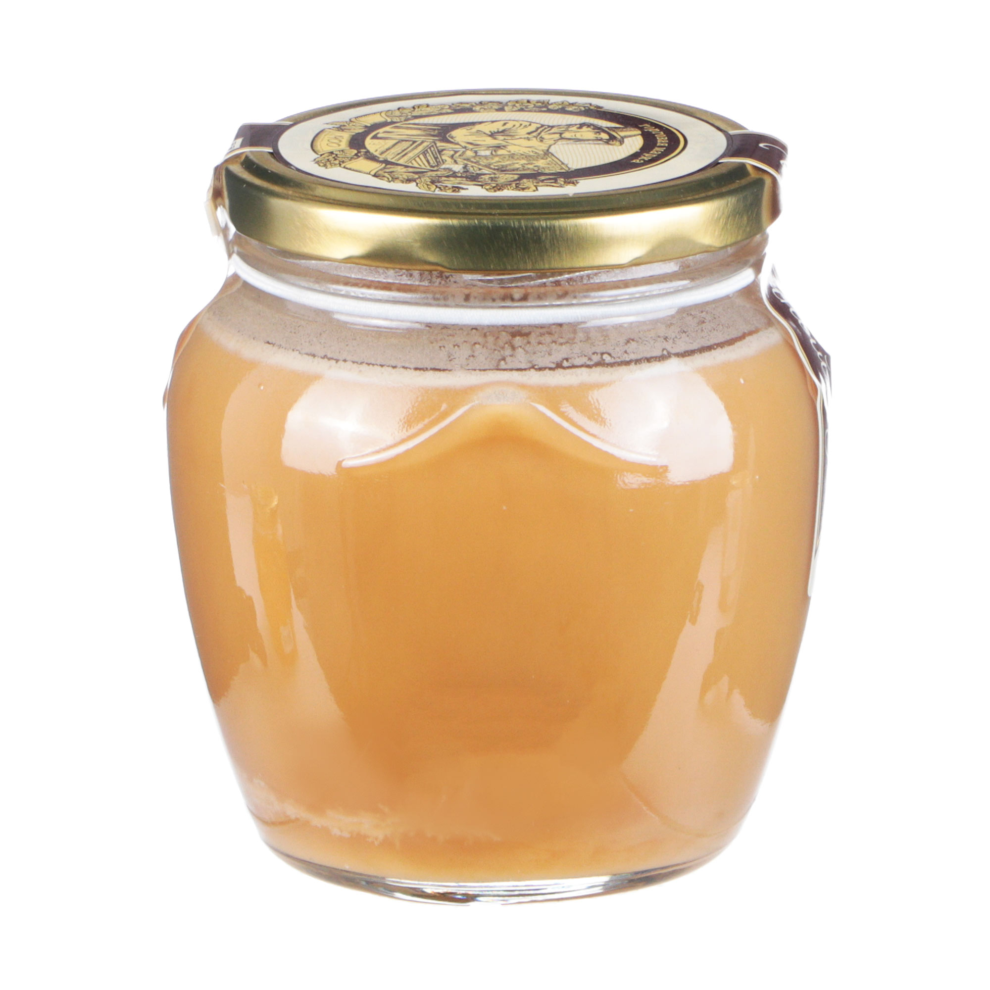 Мед Башкирские Пасеки Амфора цветочный, 650 г мед башкирские пасеки цветочный мёд ж б 550 г