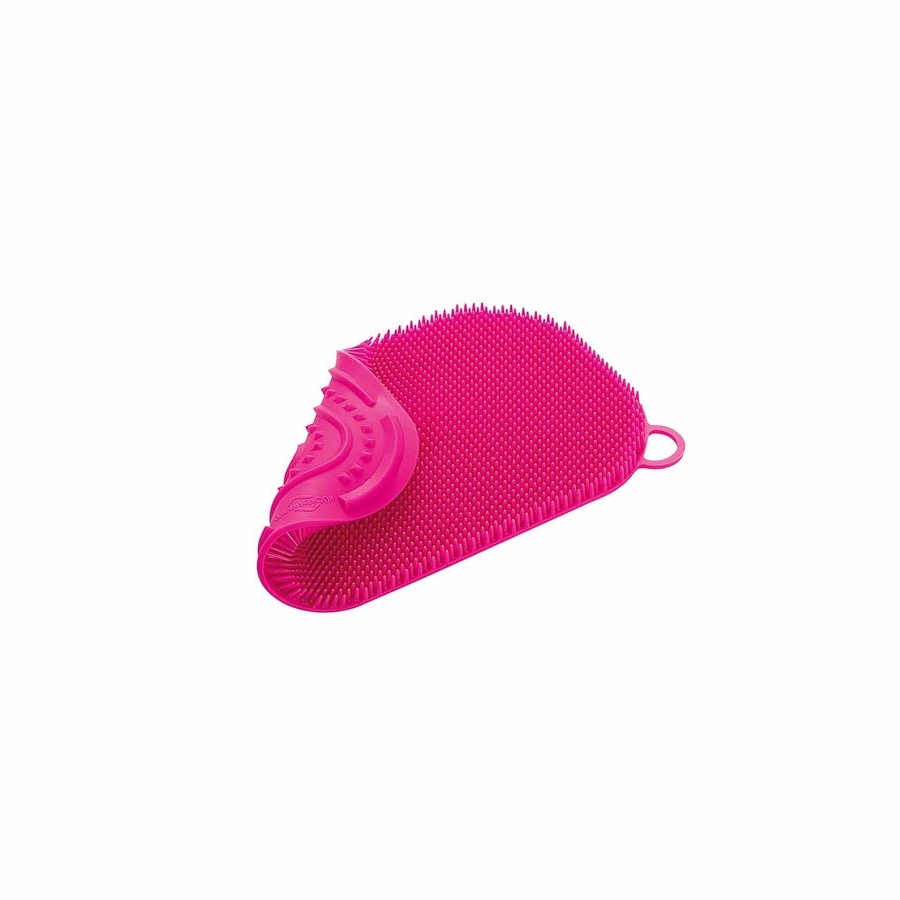 Силиконовая губка Kuchenprofi розовая 13 см, цвет розовый - фото 2