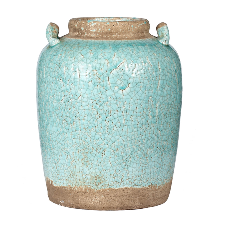 ваза glasar синяя 16х16х16 см Ваза Glasar 28x28x36 см