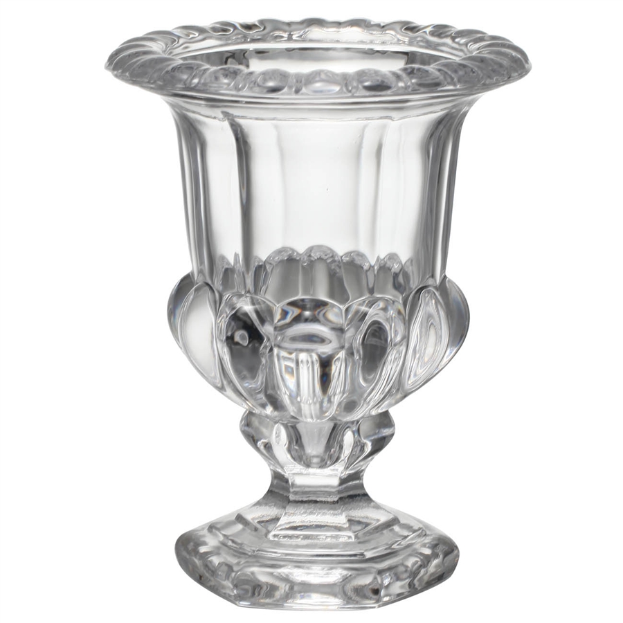 Ваза Glasar 12x12x15см ваза glasar фарфоровая с петухами 32х32х62 см