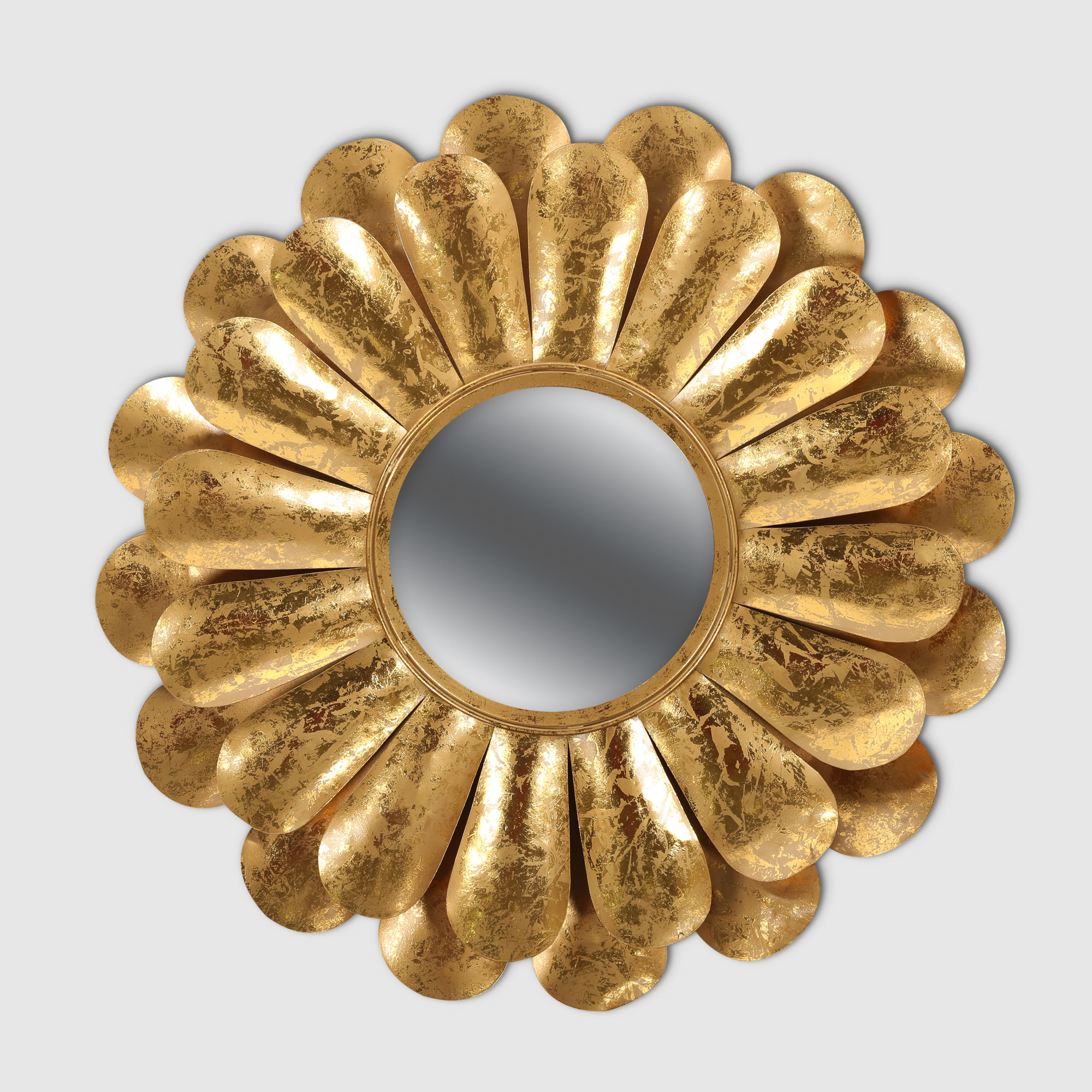 Зеркало декоративное Dekor pap золотое 82 см