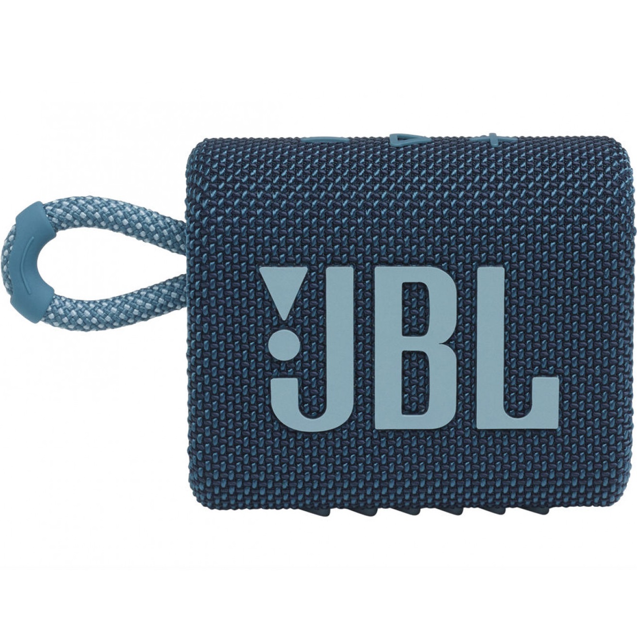 акустическая система jbl портативные акустические системы go3 black Портативная акустика JBL GO 3 Blue (JBLGO3BLU)
