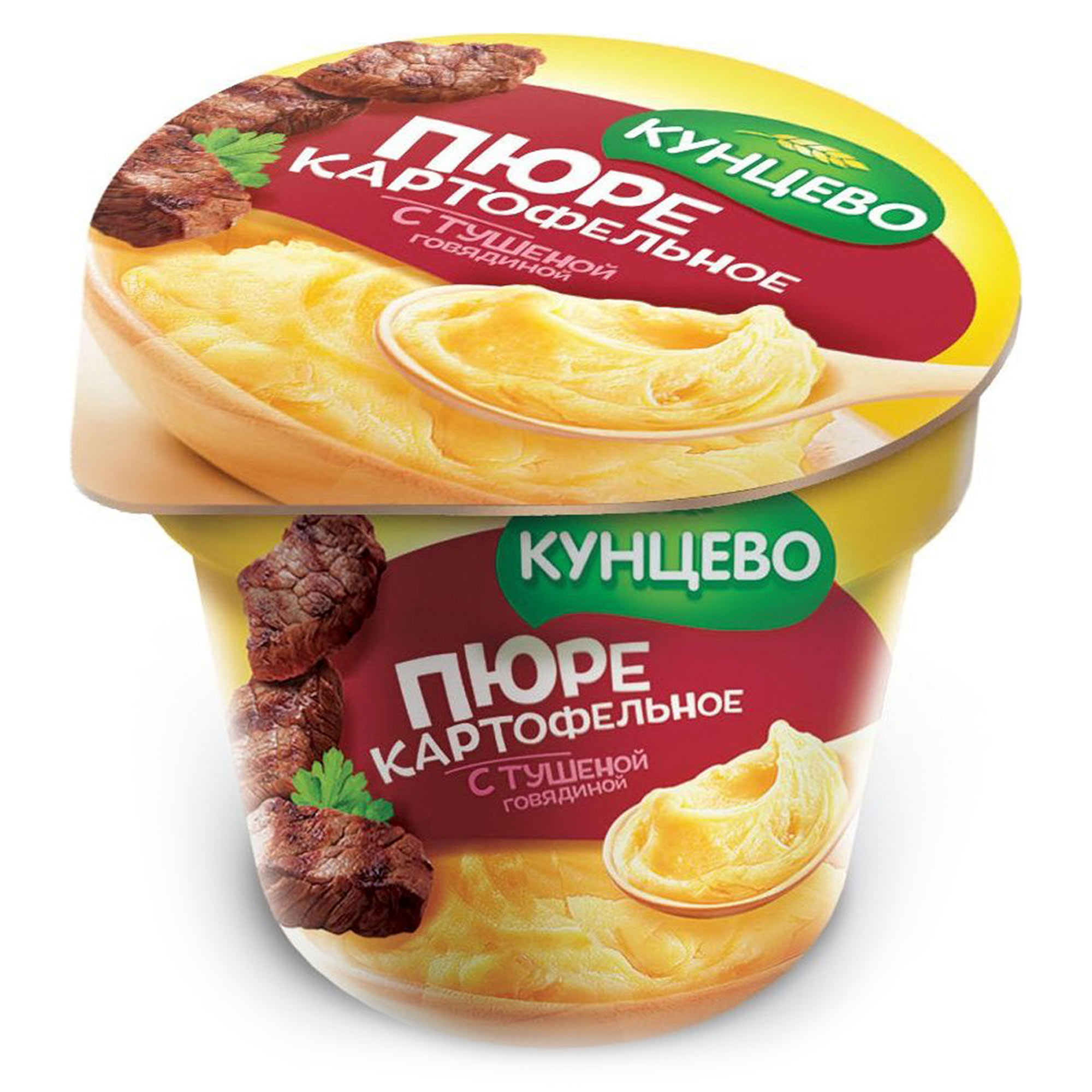 Картофельное пюре КУНЦЕВО cо вкусом тушеной говядины 40 г