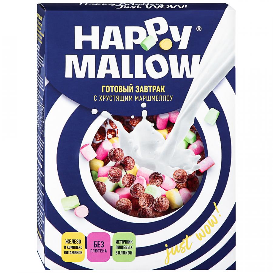 Завтрак Happy Mallow сухой с маршмеллоу, 240 г