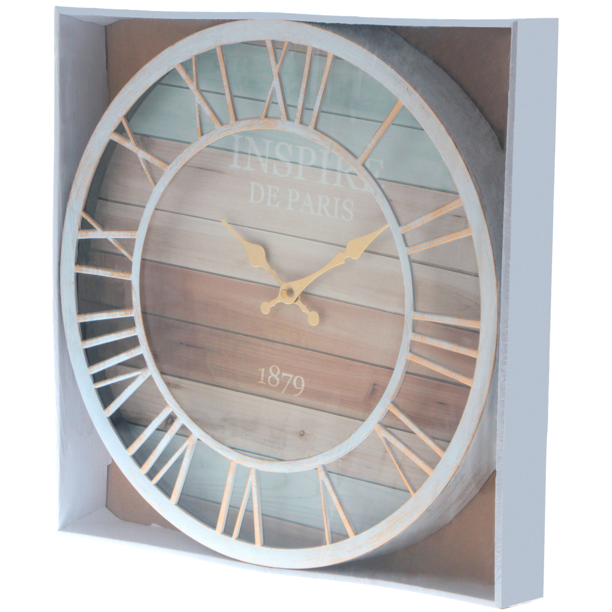 Настенные часы Kanglijia Clock декоративные 40,6х40,6х5,2 см Вид№5