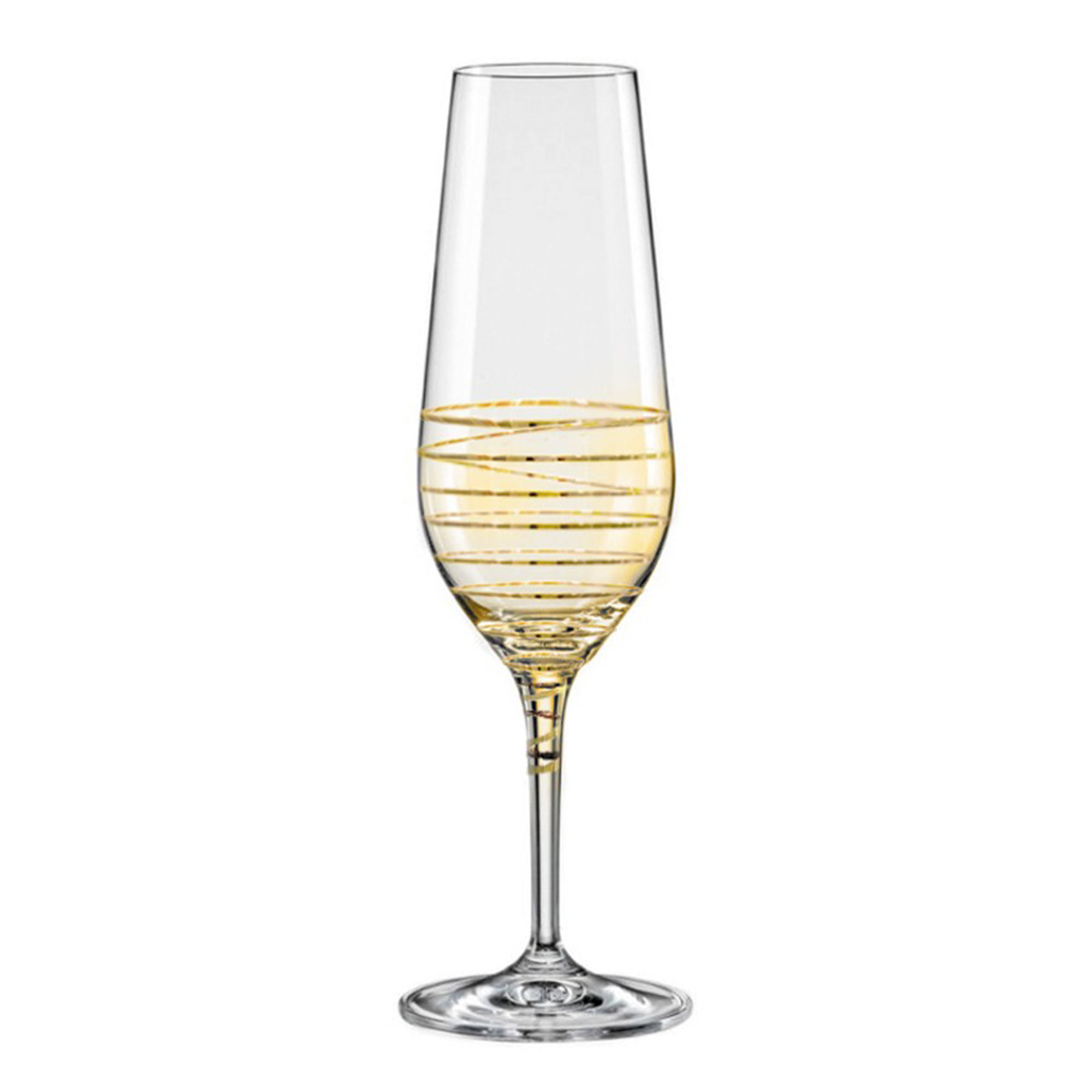 бокал для шампанского magistro мерцание 190 мл золотой Набор бокалов для шампанского Аморосо 200 мл 2 шт