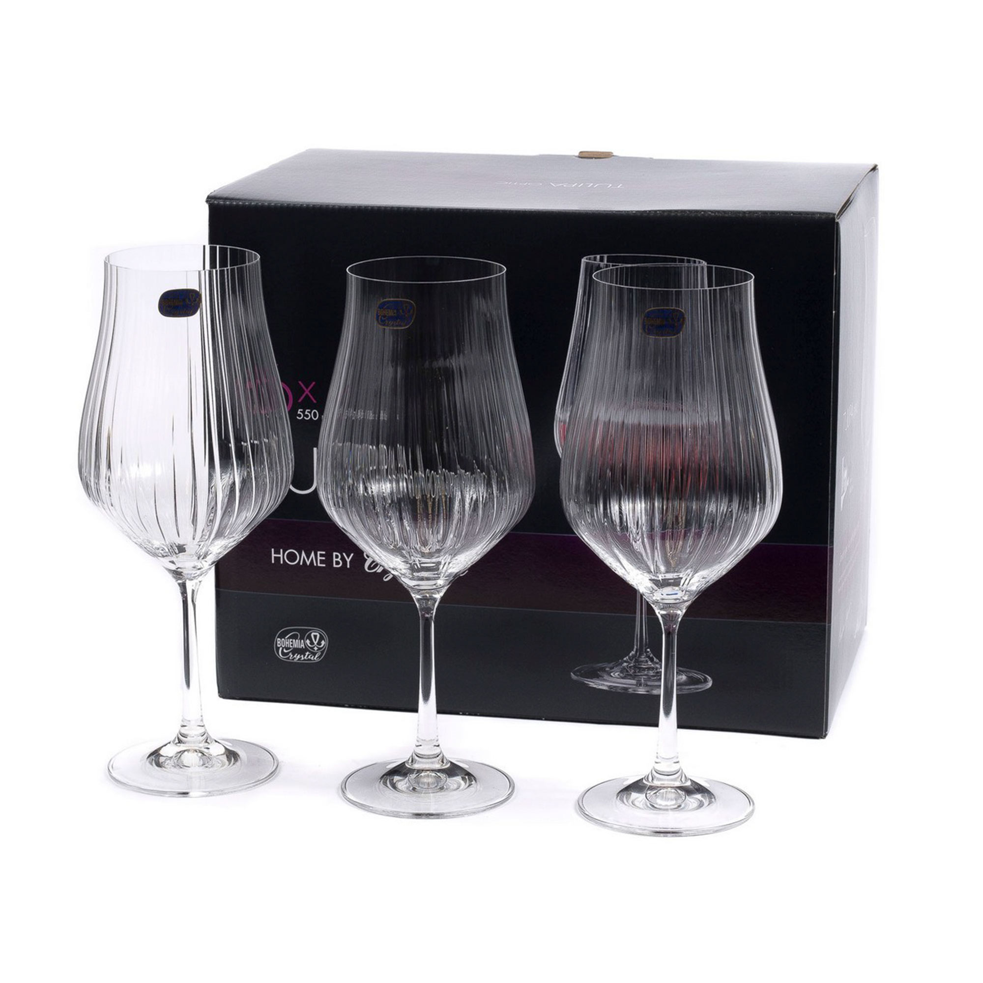 Набор бокалов для вина Тулипа оптик 550 мл 6 шт, цвет прозрачный - фото 3