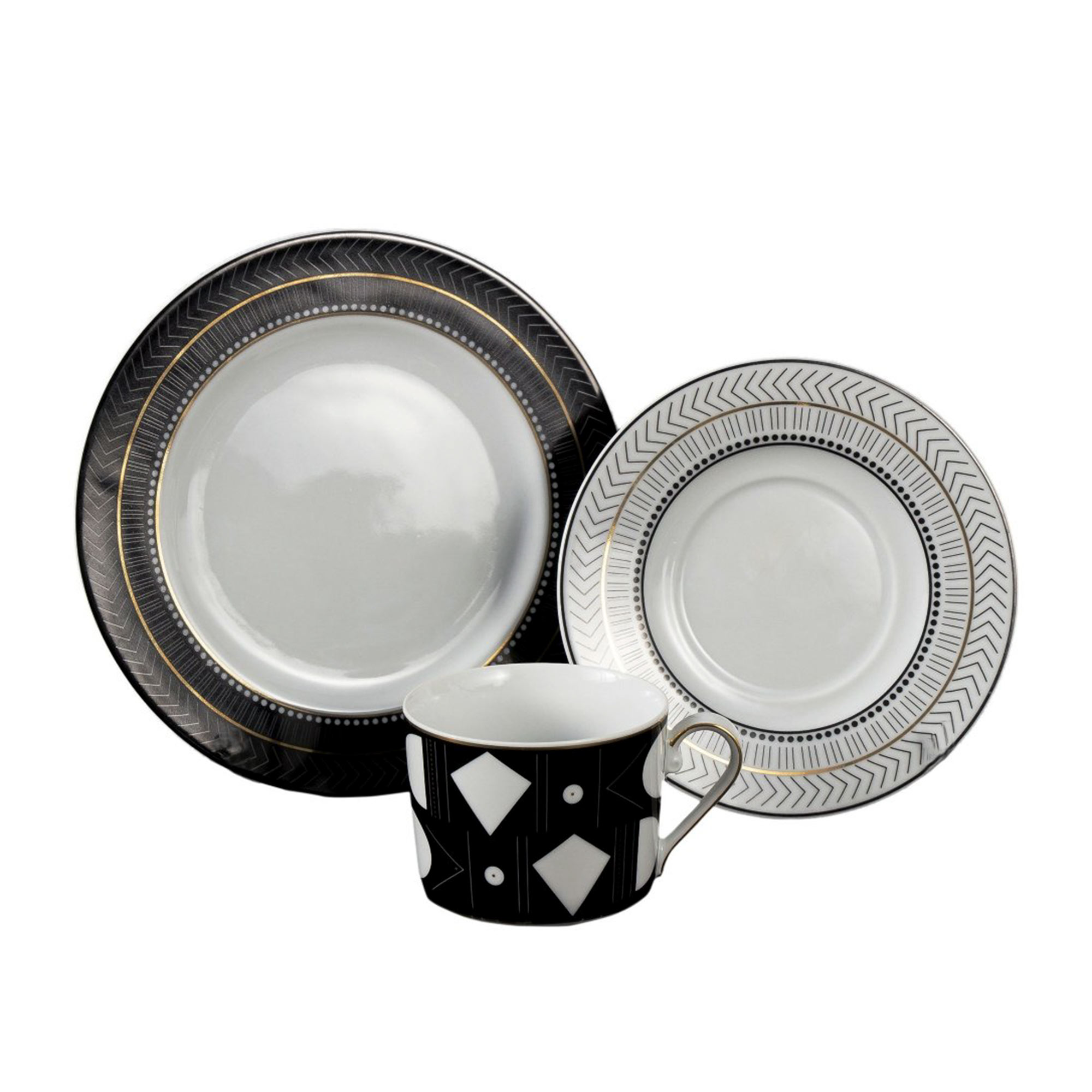 Чайная пара Cmielow Art Deco 250 мл с тарелками G844 чайная пара cmielow art deco 250 мл с тарелками g844