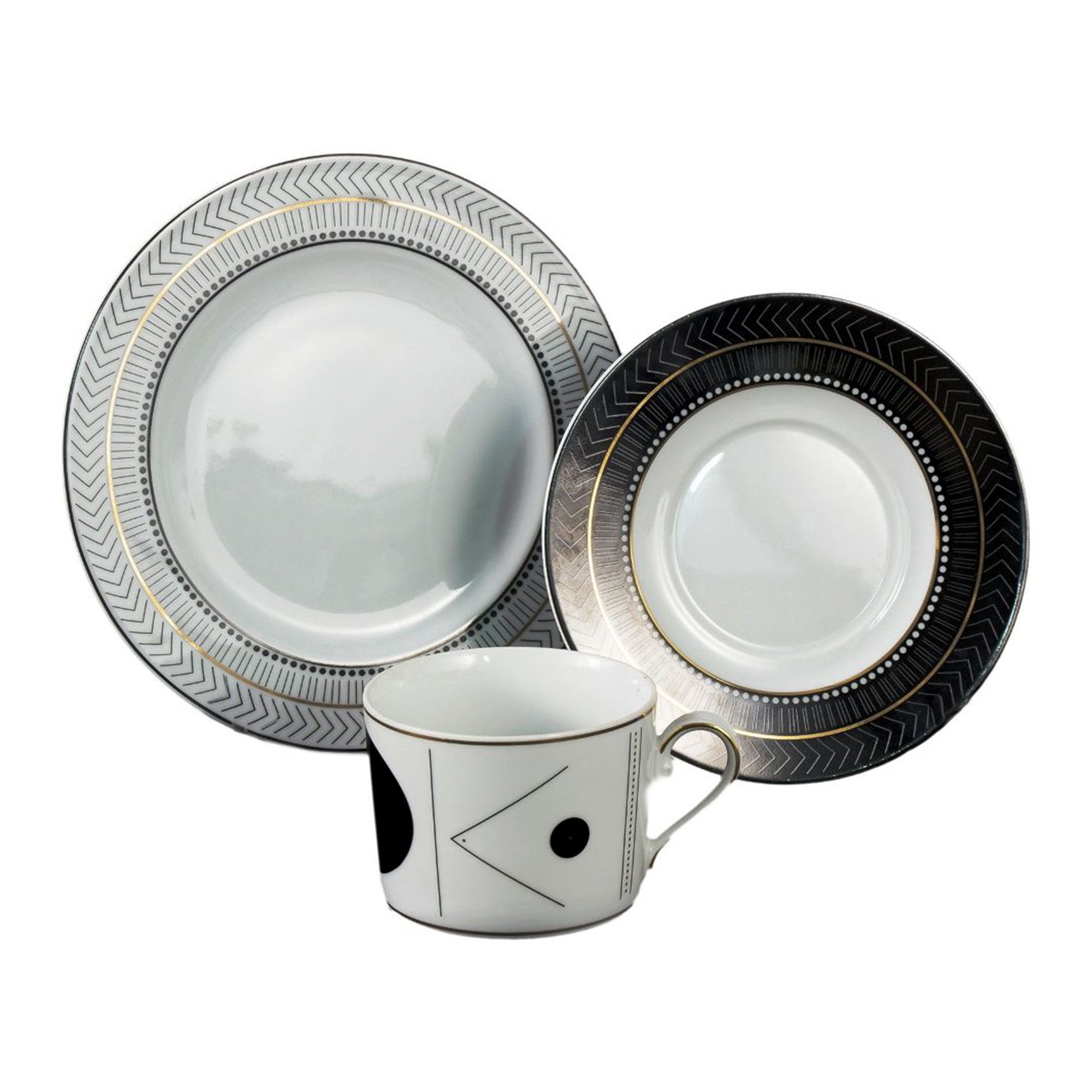 Чайная пара Cmielow Art Deco 250 мл с тарелками G845 чайная пара cmielow art deco 250 мл с тарелками g843