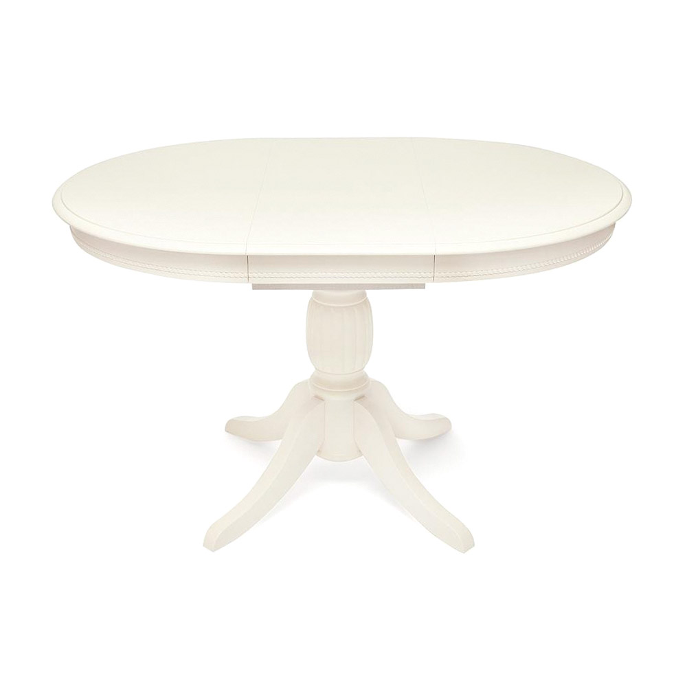 Стол обеденный TC pure white 90+35x76 см стол трансформер обеденный стол трансформер