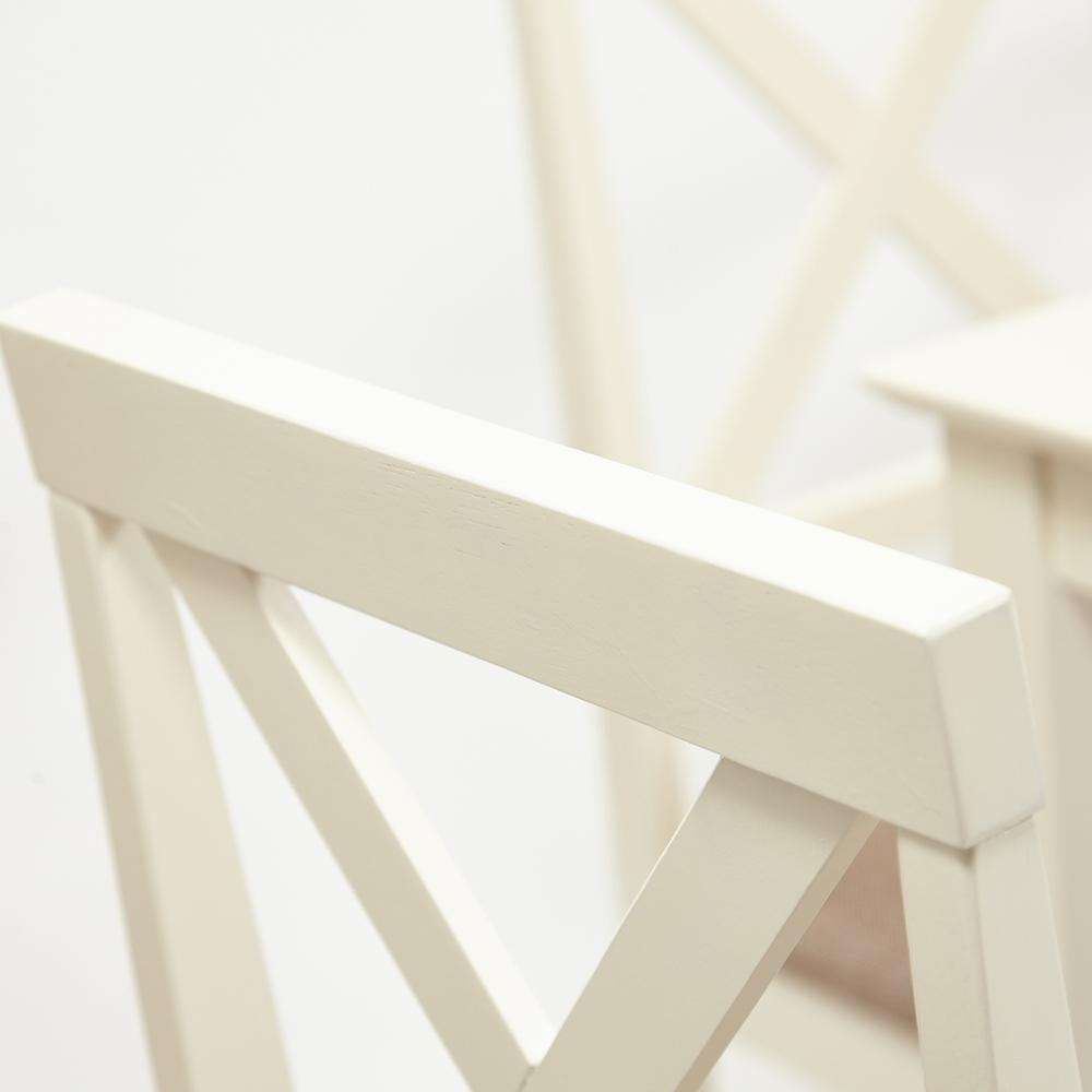 Комплект мебели TC ivory стол и 4 стула, цвет слоновая кость - фото 4