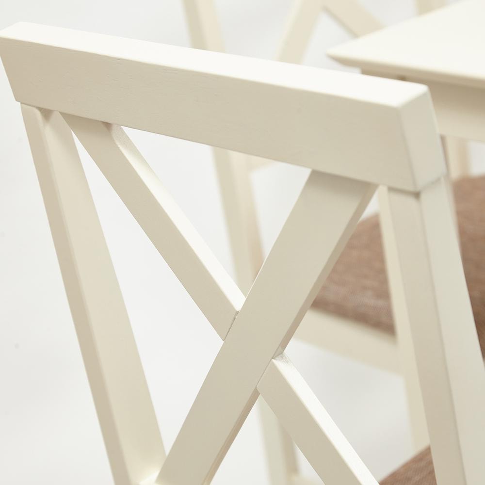 Комплект мебели TC ivory стол и 4 стула, цвет слоновая кость - фото 6