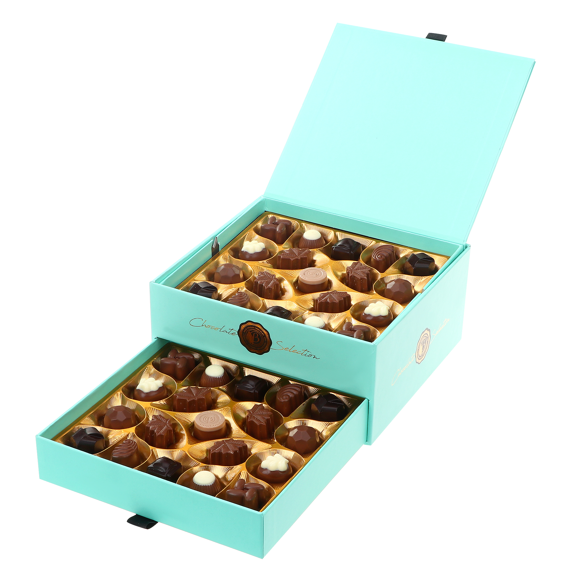 Набор конфет Chief Selection 460 г коробка для конфет с обечайкой 9 шт