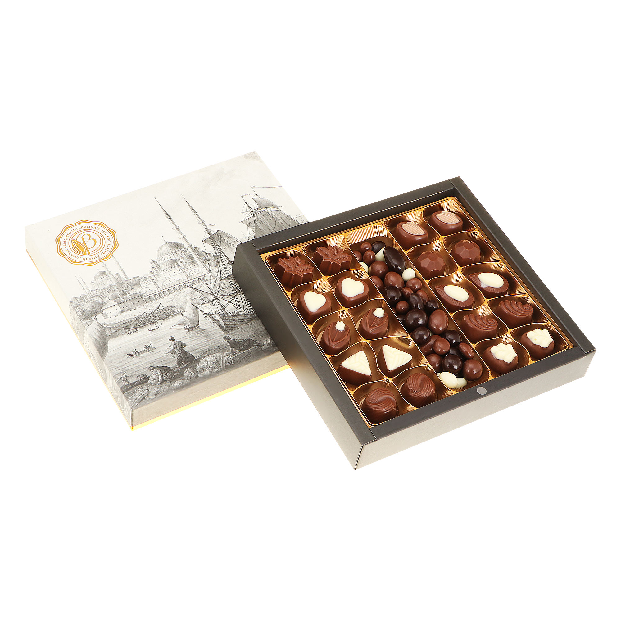 Набор конфет Chief Istanbul, 350 г коробка складная под 16 конфет белая 17 7 х 17 7 х 3 8 см