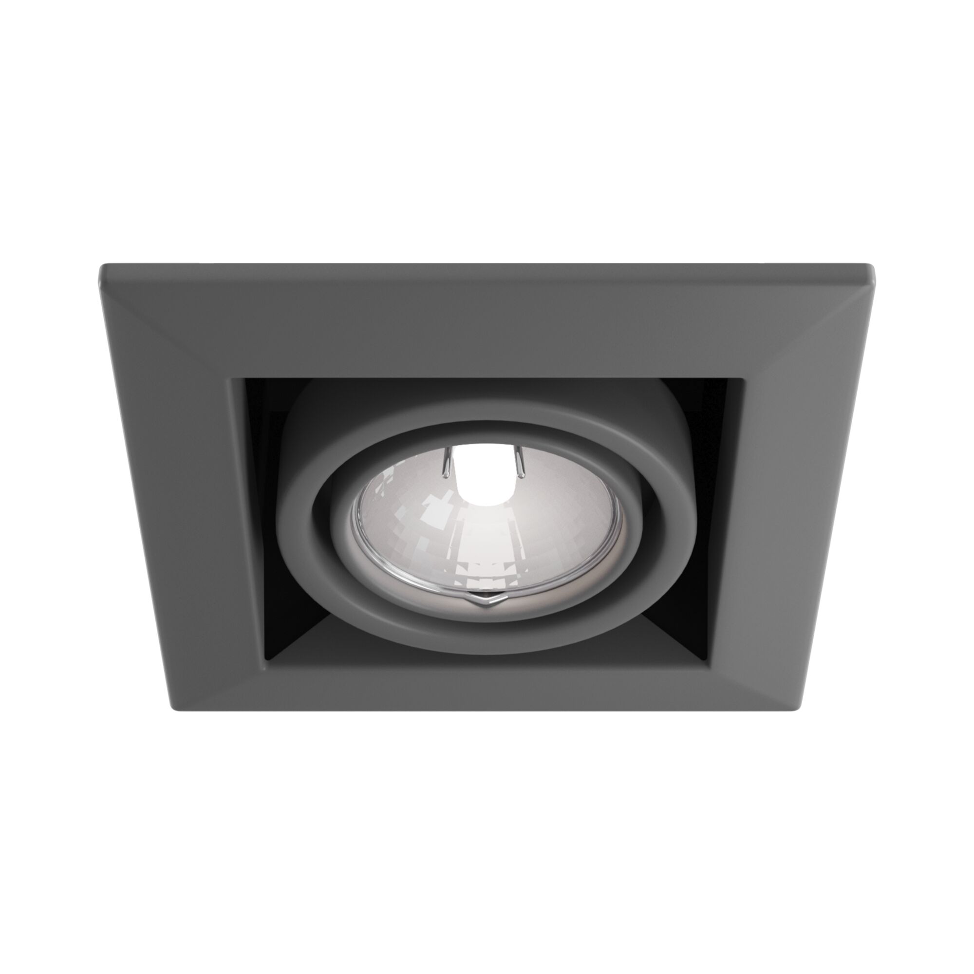 Встраиваемый светильник Maytoni DL008-2-01-S карданный светильник maytoni metal modern dl008 2 01 w