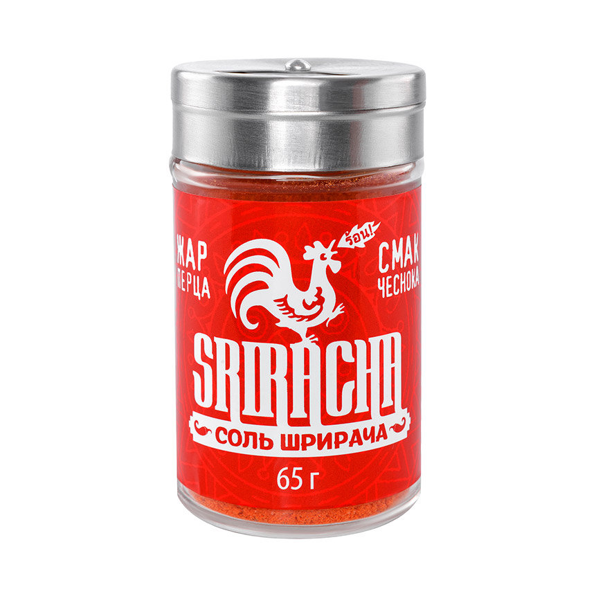 Соль морская Crista Sriracha острая 65 г томат сахар седек