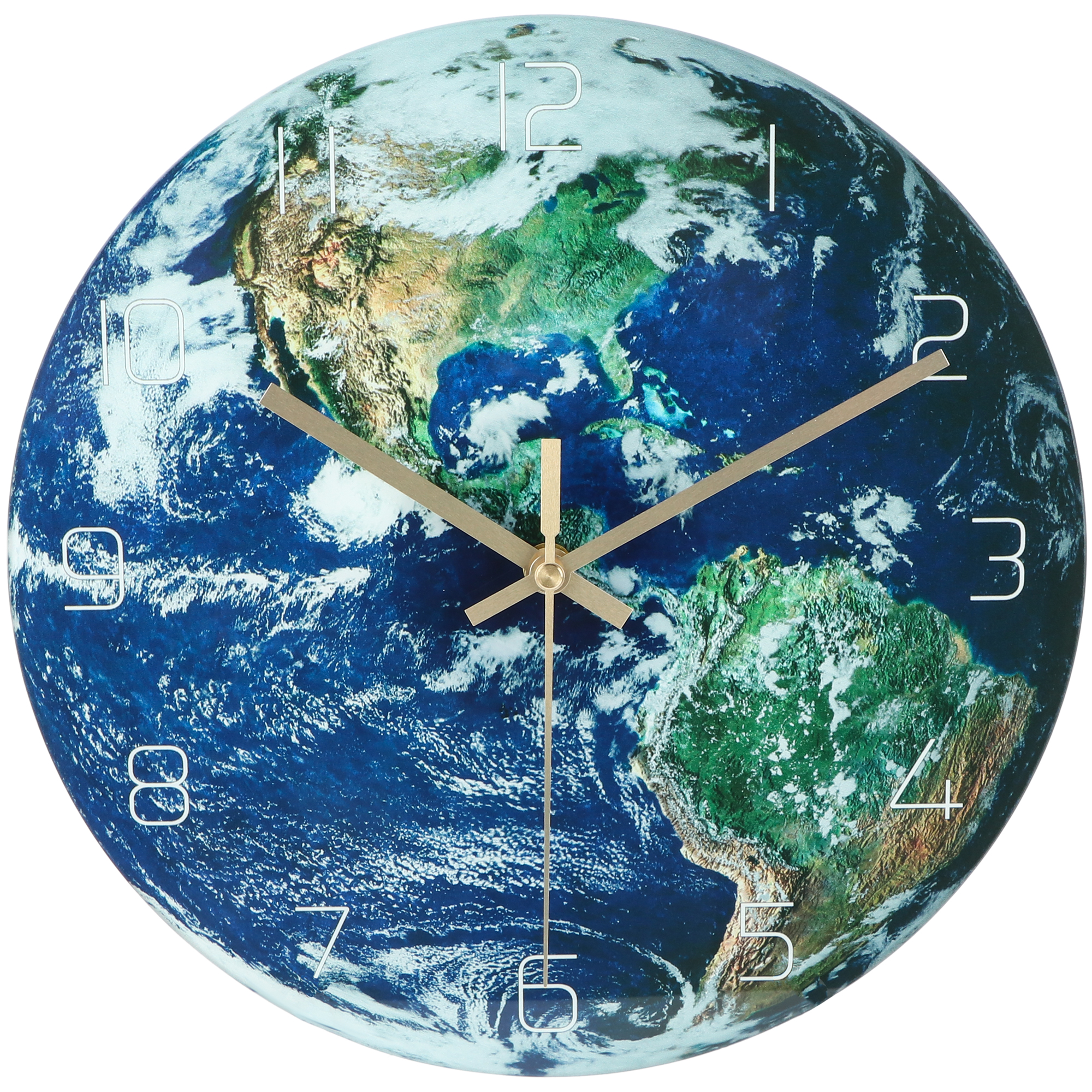 Настенный часы JJT планета 29,5х29,5 см часы настенные kanglijia clock коричневые 29 5х29 5х3 5 см