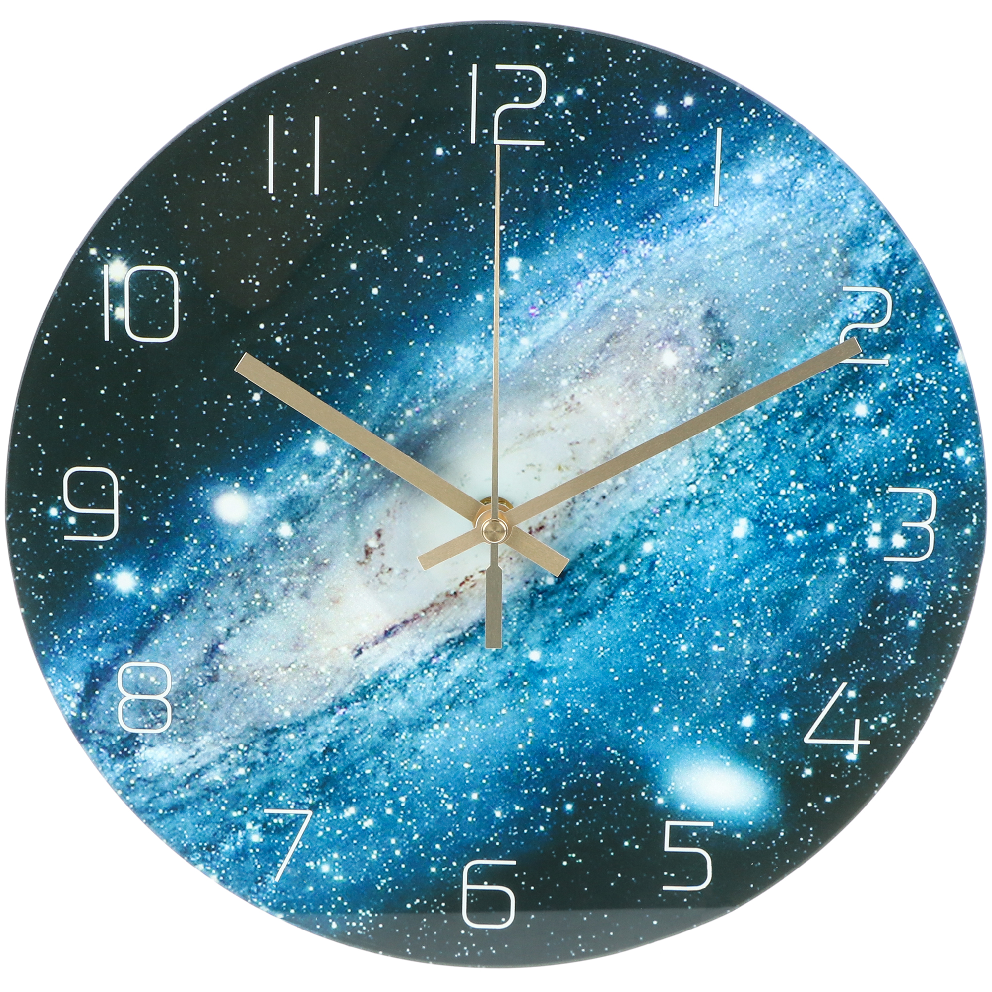 Настенный часы JJT Андромеда 29,5х29,5 см часы электронные настольные будильник термометр с проекцией зеленые цифры 19 2х6 5см