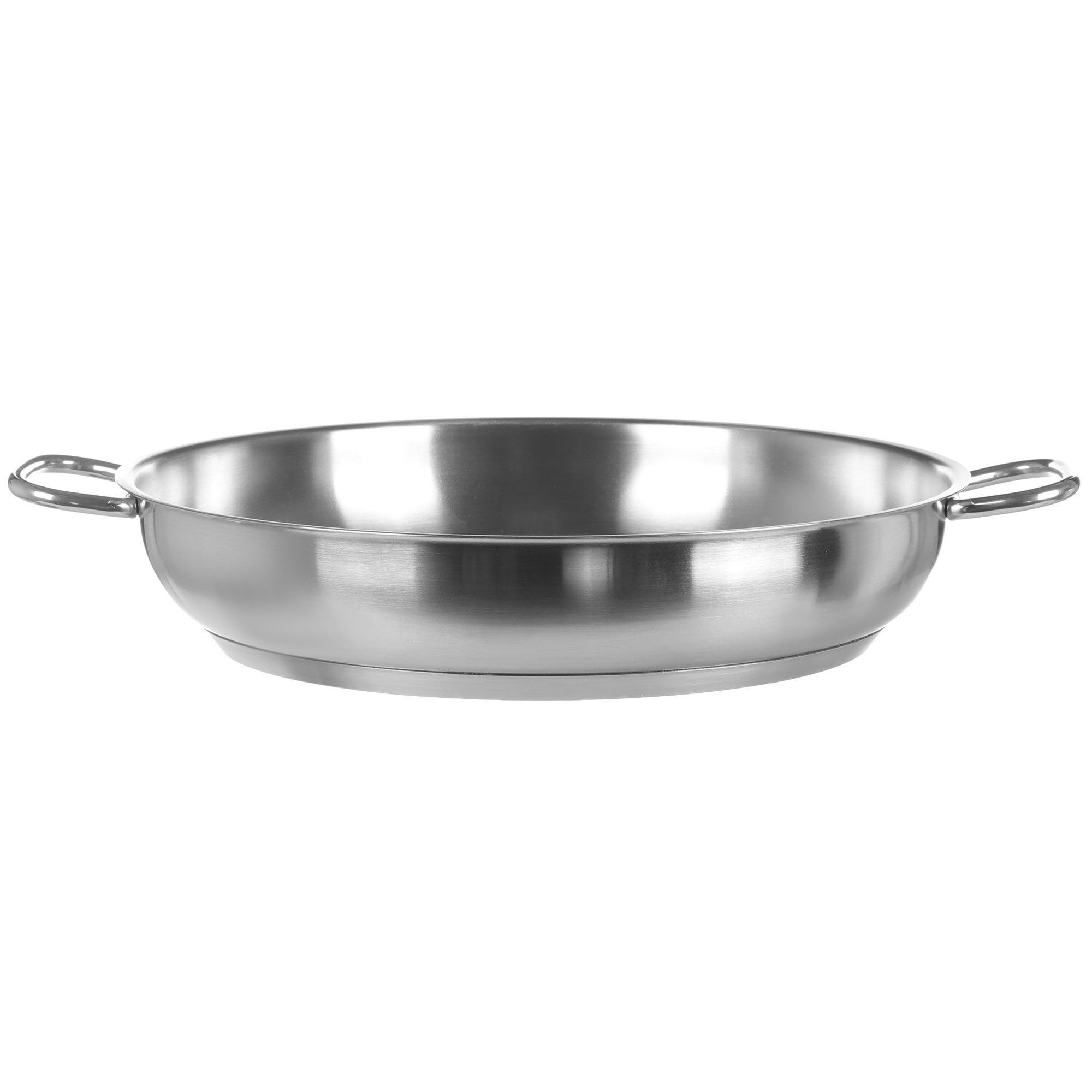 Сковорода для паэльи Korkmaz Proline 28 см, цвет серебристый - фото 1