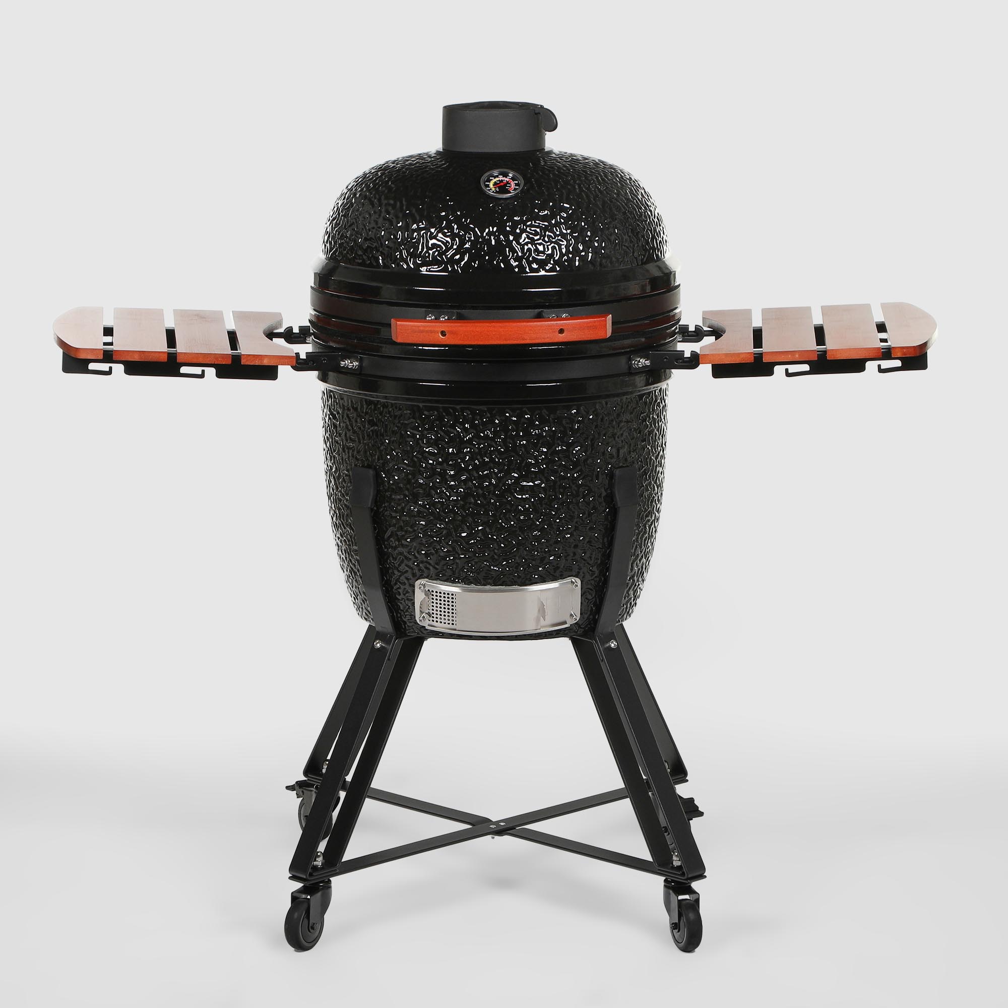 Барбекю гриль керамический Steel Egg BBQ 127x75x115 см