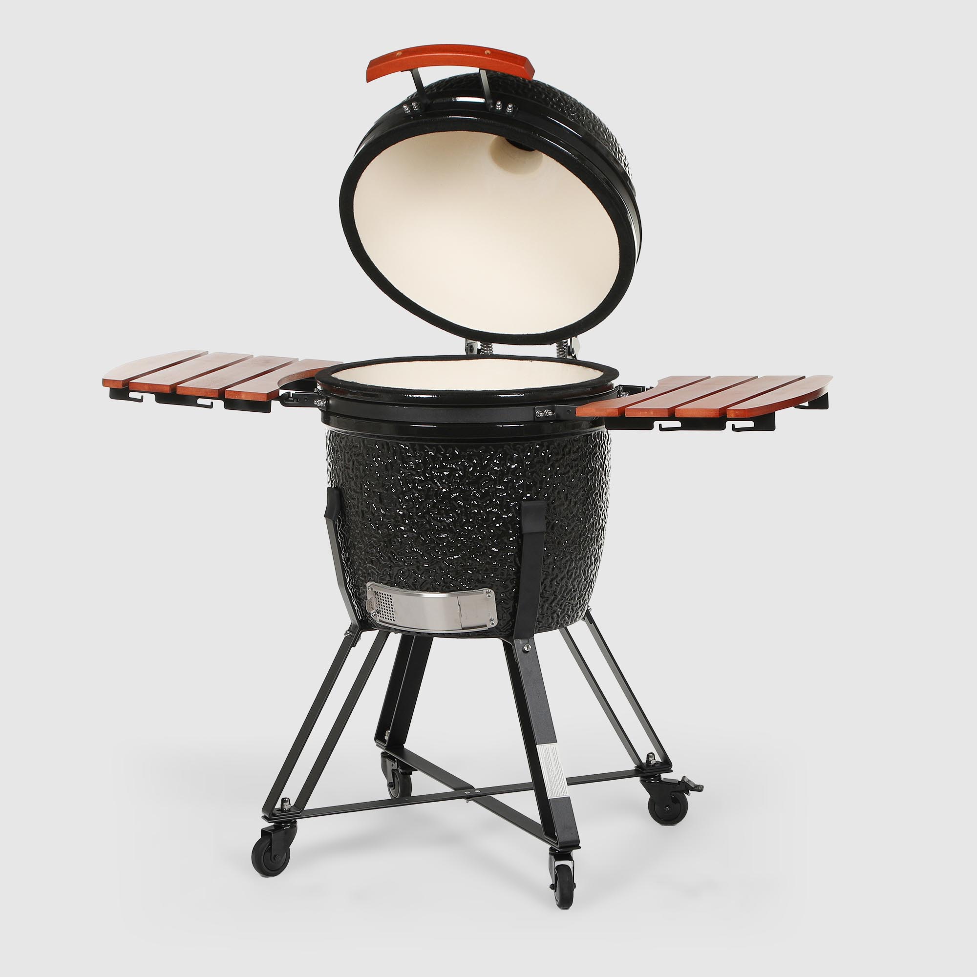 Барбекю гриль керамический Steel Egg BBQ 127x75x115 см Вид№4