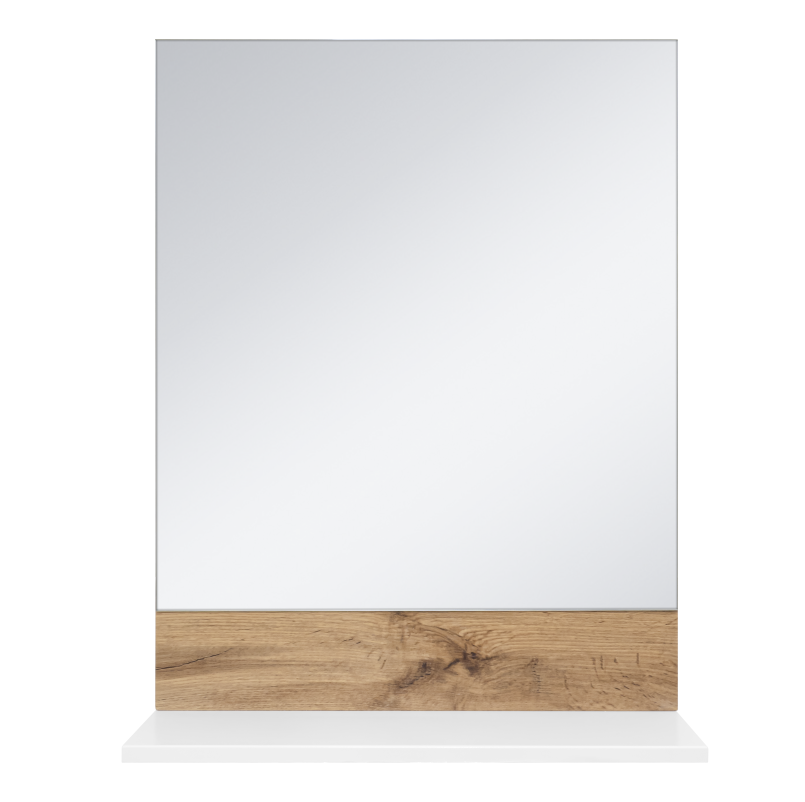 Зеркало с полочкой Мисти Адриана - 55 зеркало джулия 90 белое мисти