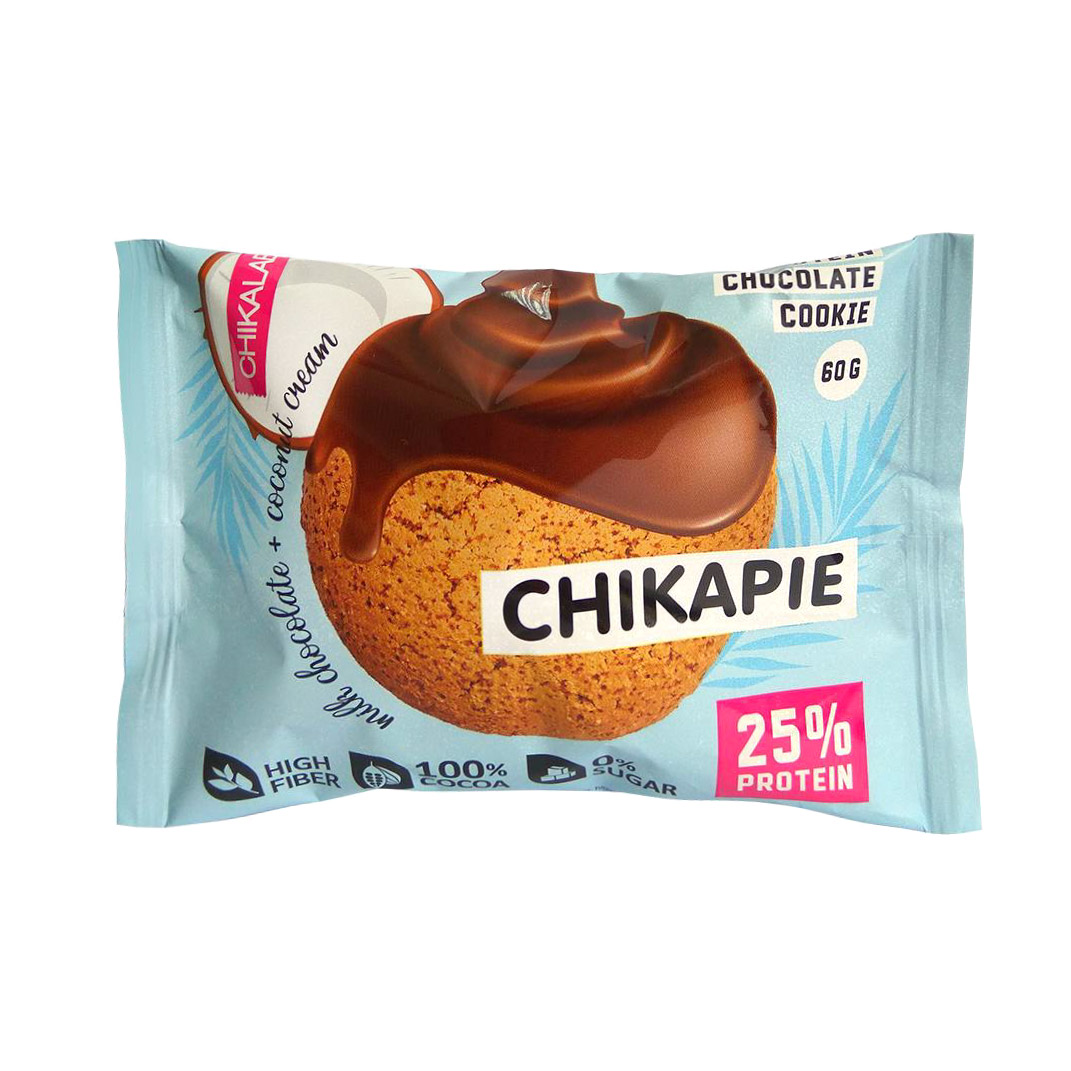 Печенье ChikaLab Кокос 60 г шоколад chikalab chikapie 60 г кокос