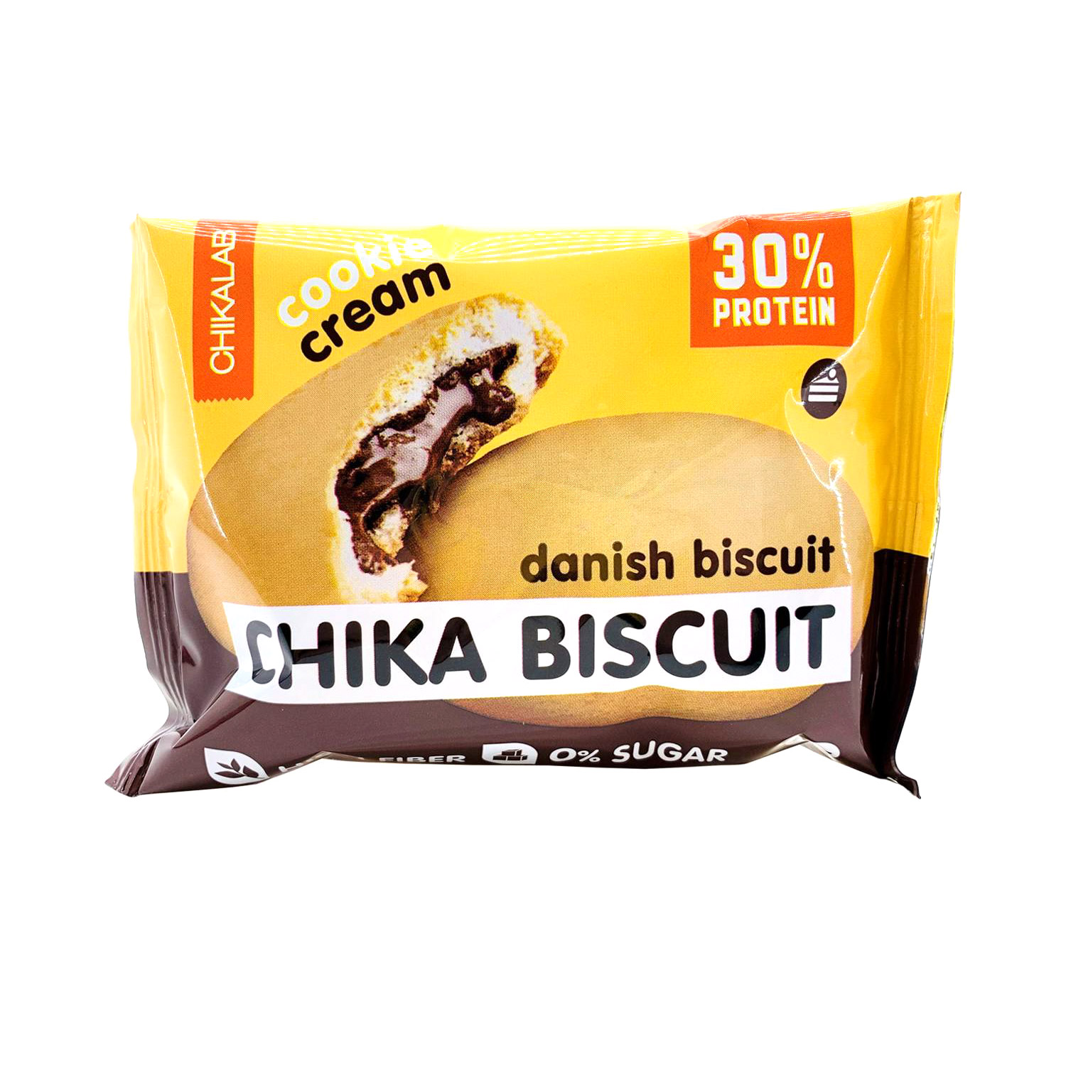 Печенье бисквитное протеиновое chikalab Danish Biscuit 50г