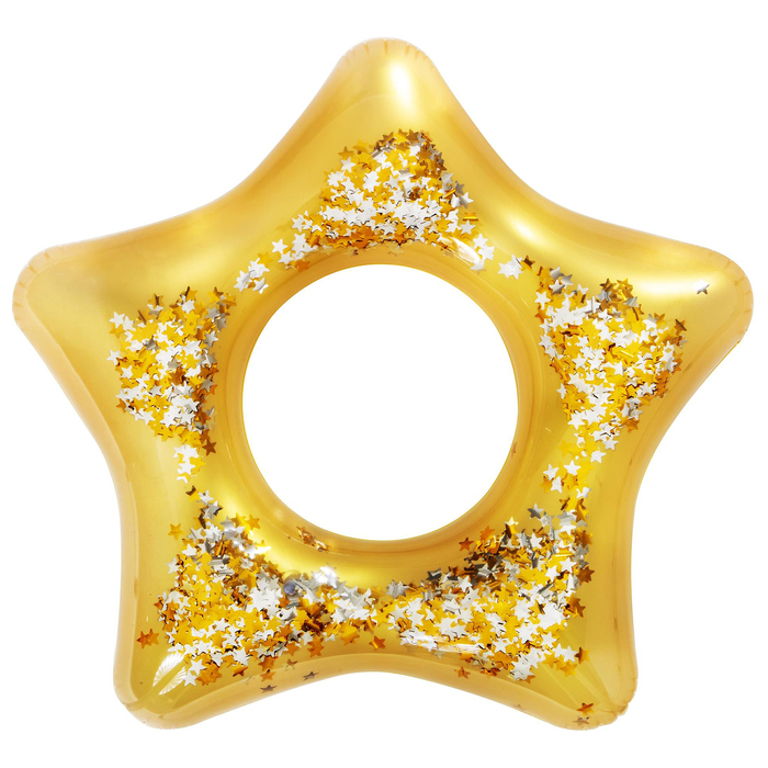 Круг для плавания Bestway glitter fusion 91 см, цвет в ассортименте - фото 3