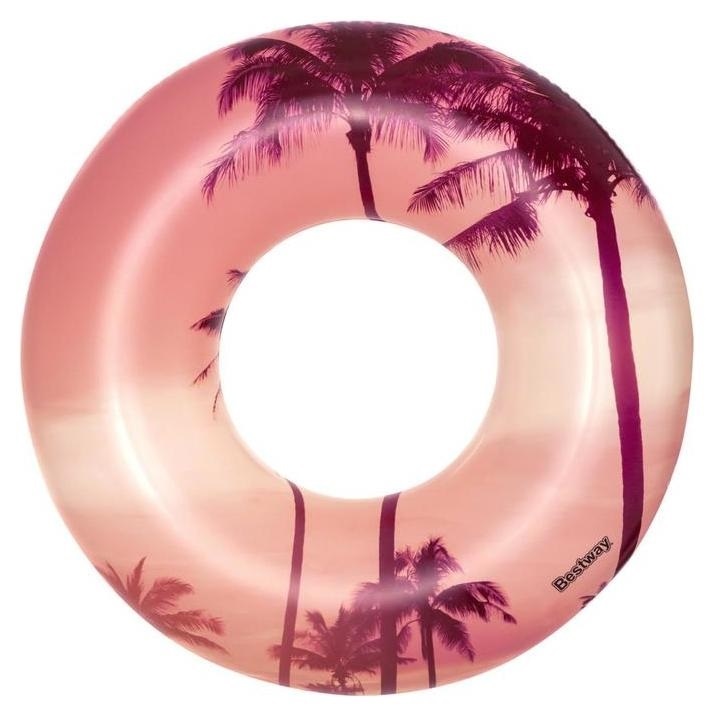 Круг для плавания Bestway Tropical sunset 119 см надувной круг для плавания bestway